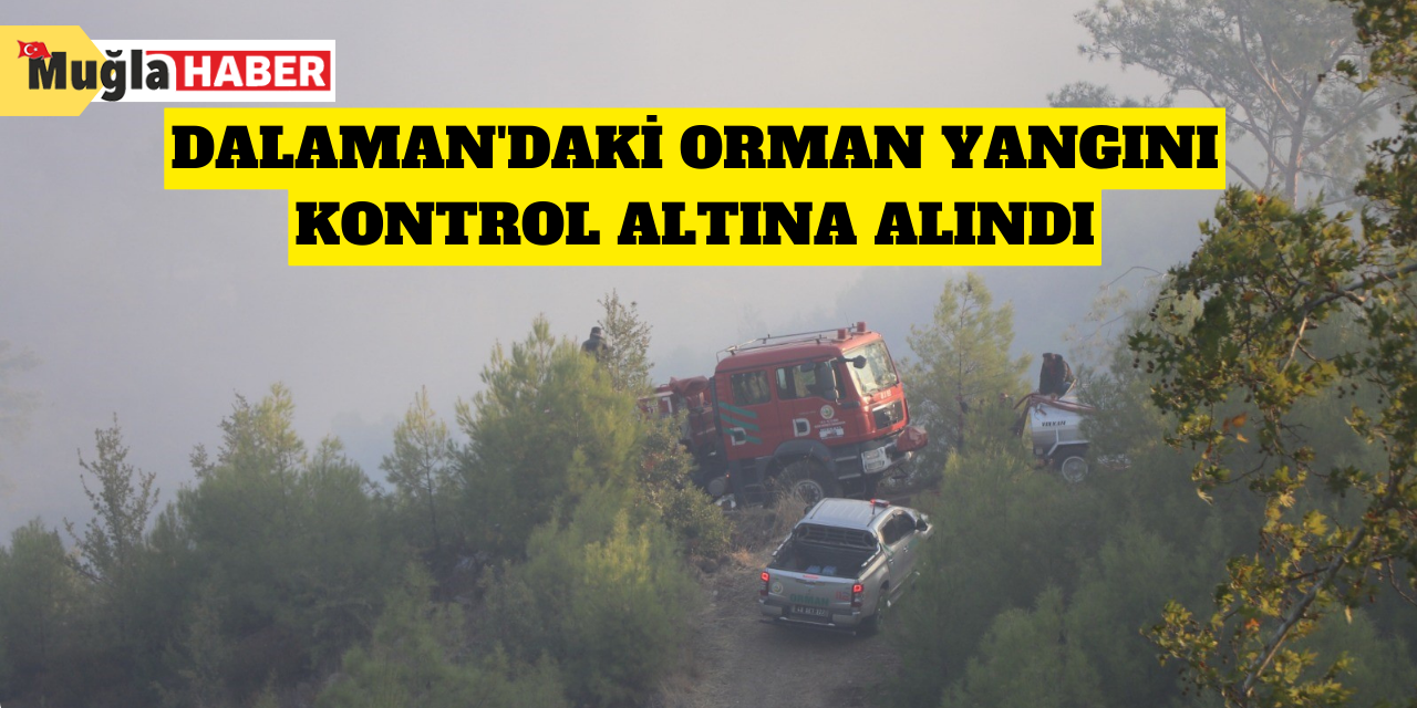 Dalaman'daki orman yangını kontrol altına alındı