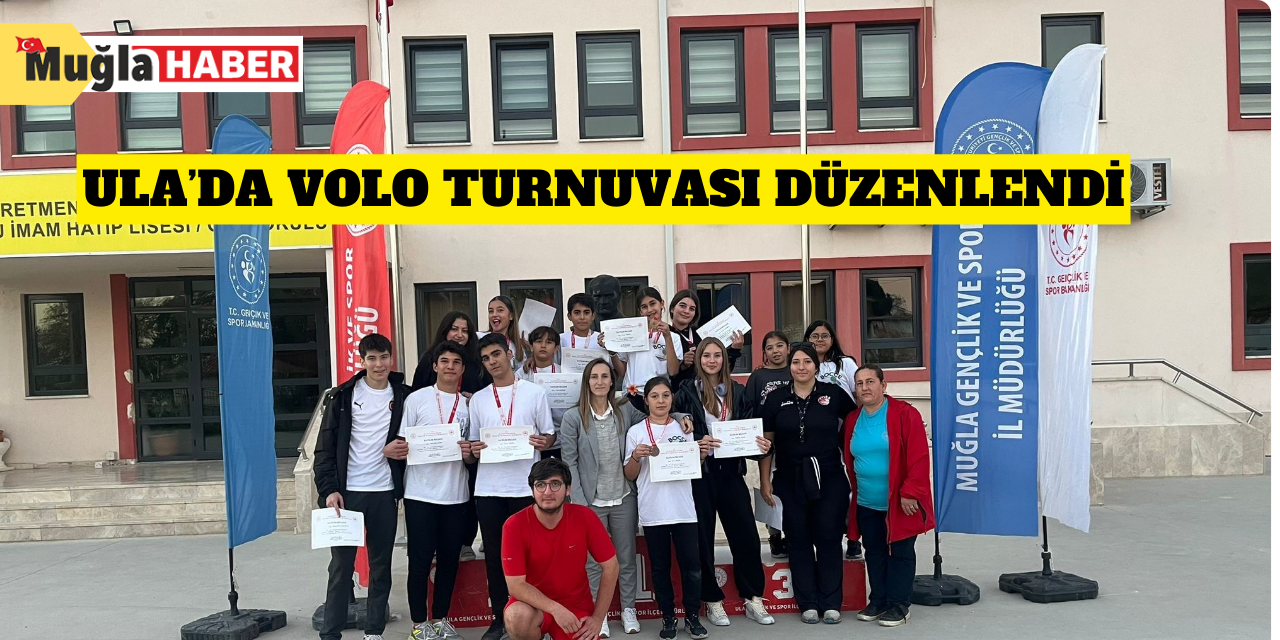 Ula’da Volo Turnuvası düzenlendi