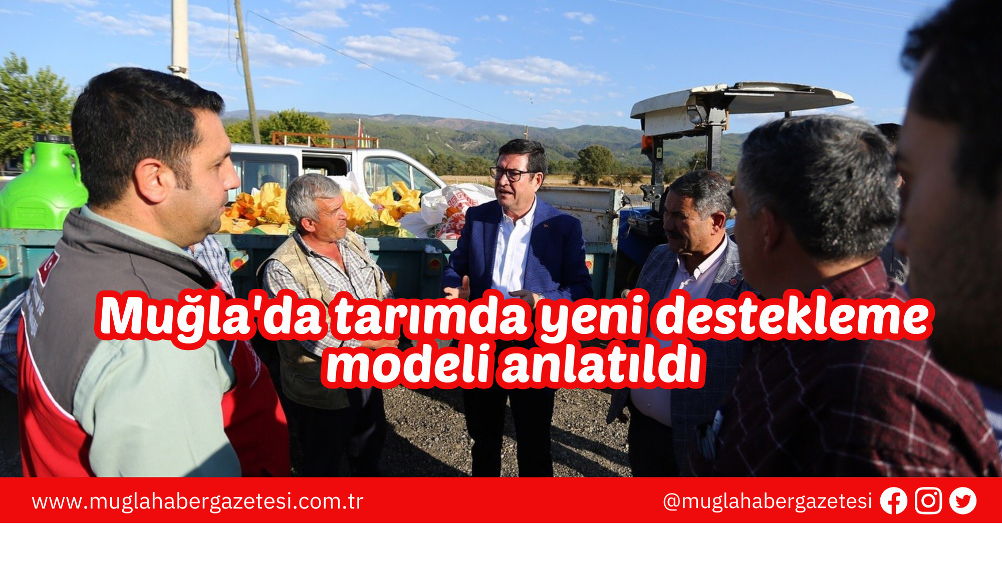 Muğla'da tarımda yeni destekleme modeli anlatıldı