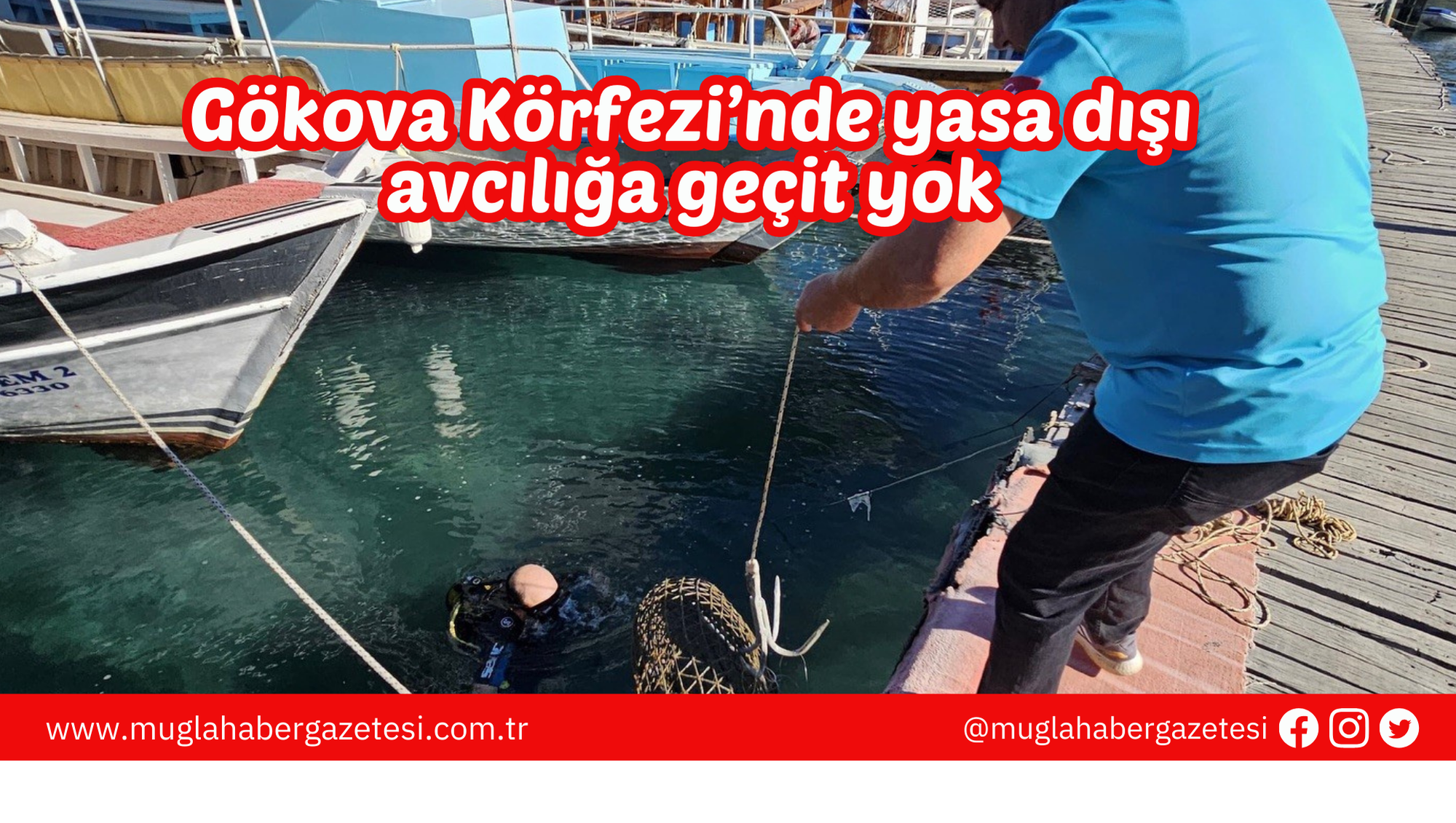 Gökova Körfezi’nde yasa dışı avcılığa geçit yok