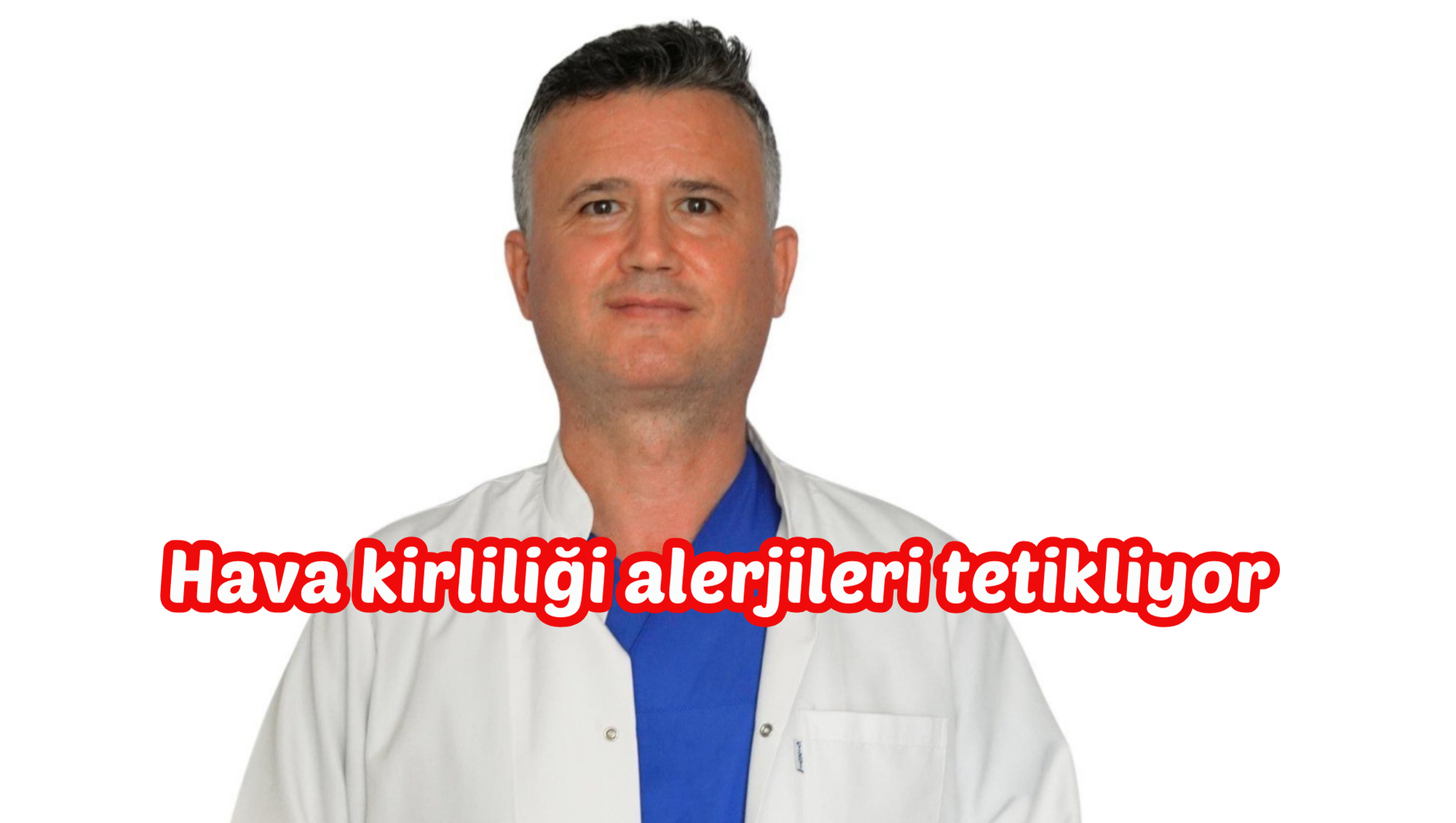 Hava kirliliği alerjileri tetikliyor