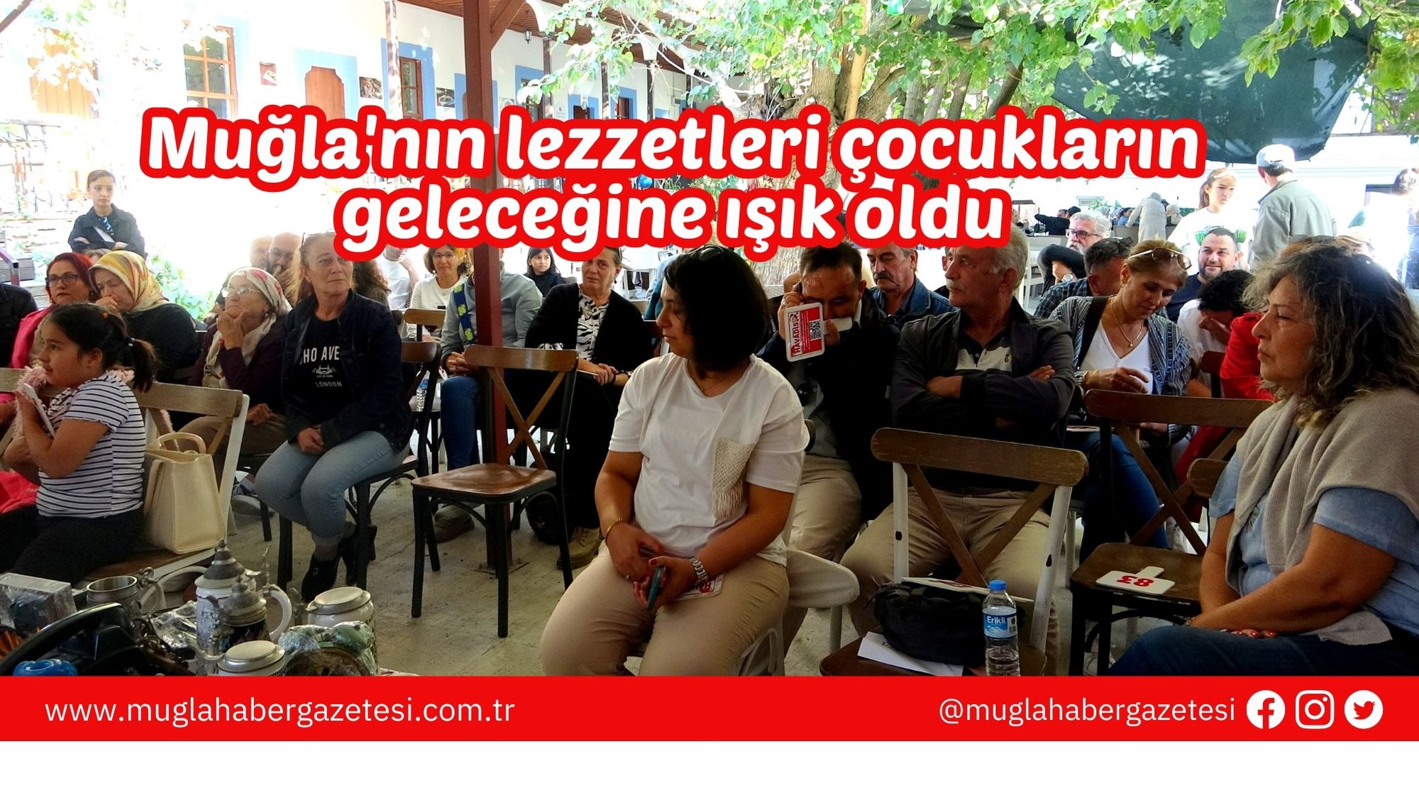 Muğla'nın lezzetleri çocukların geleceğine ışık oldu