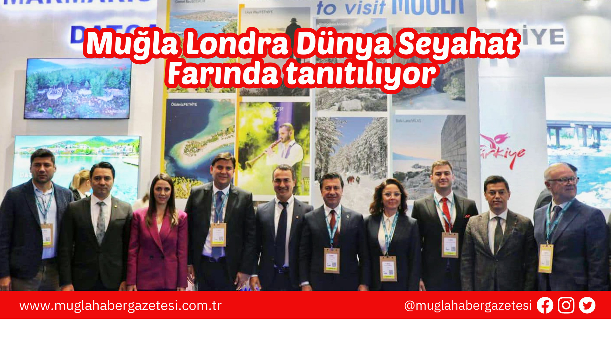 Muğla Londra Dünya Seyahat Farında tanıtılıyor