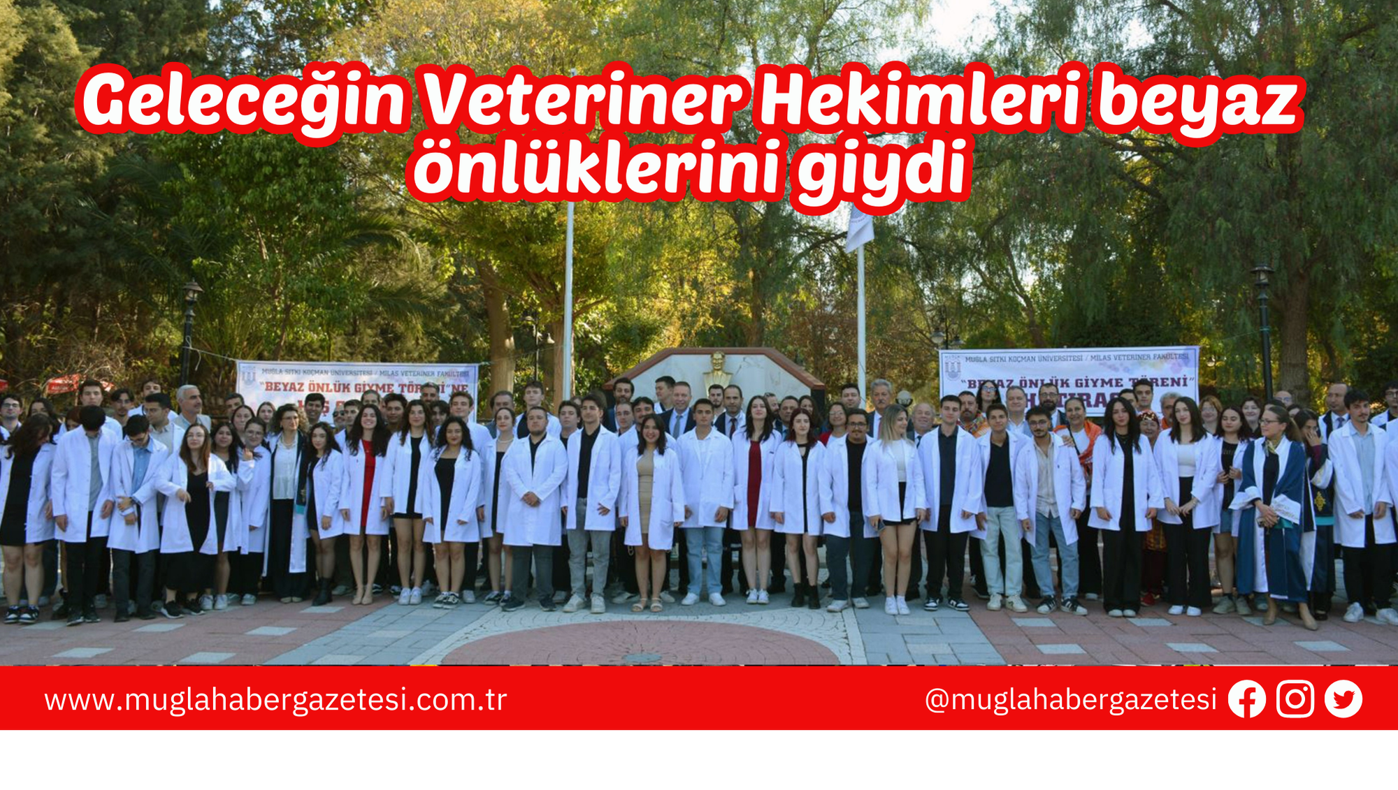 Geleceğin Veteriner Hekimleri beyaz önlüklerini giydi