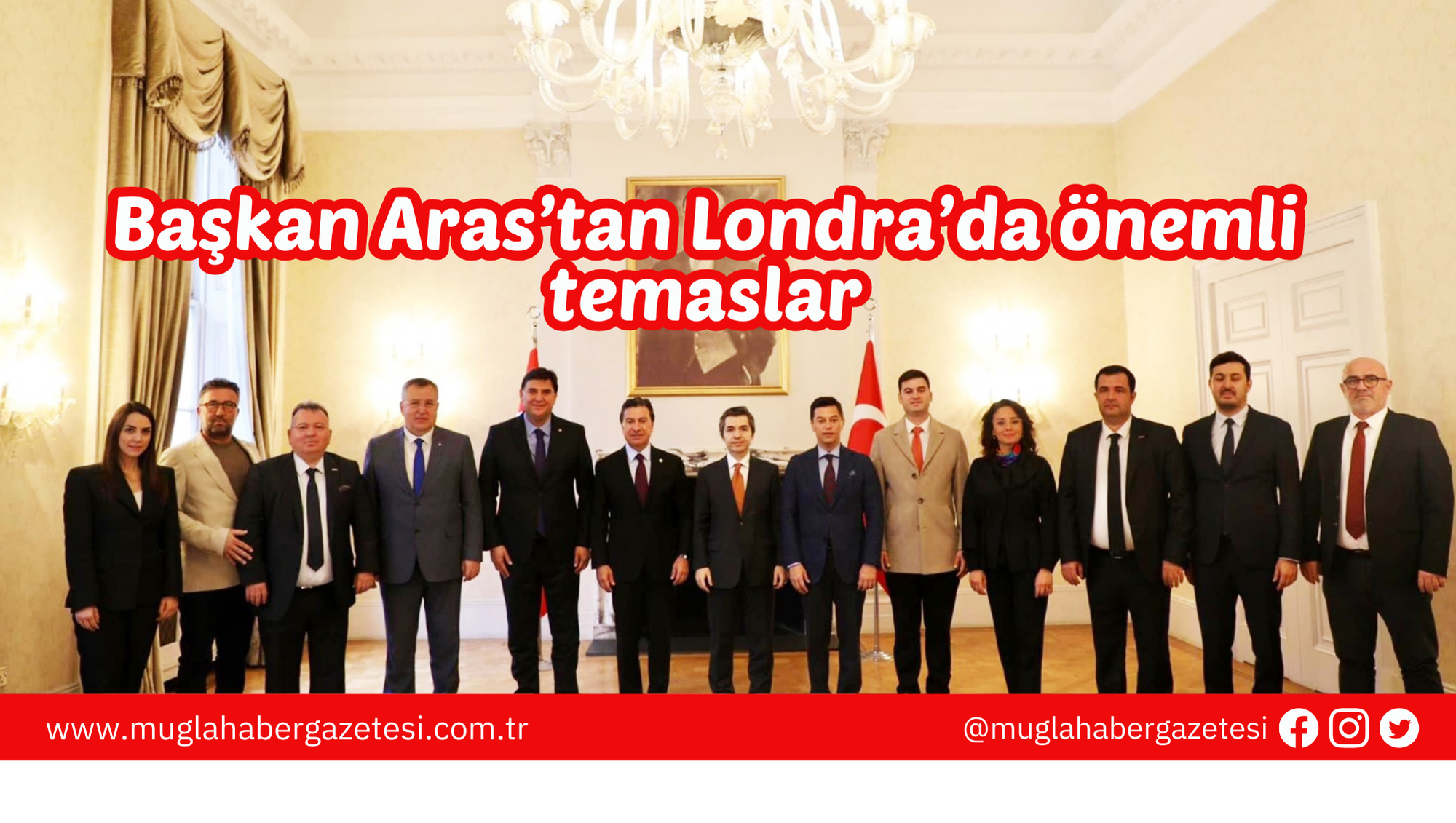 Başkan Aras’tan Londra’da önemli temaslar