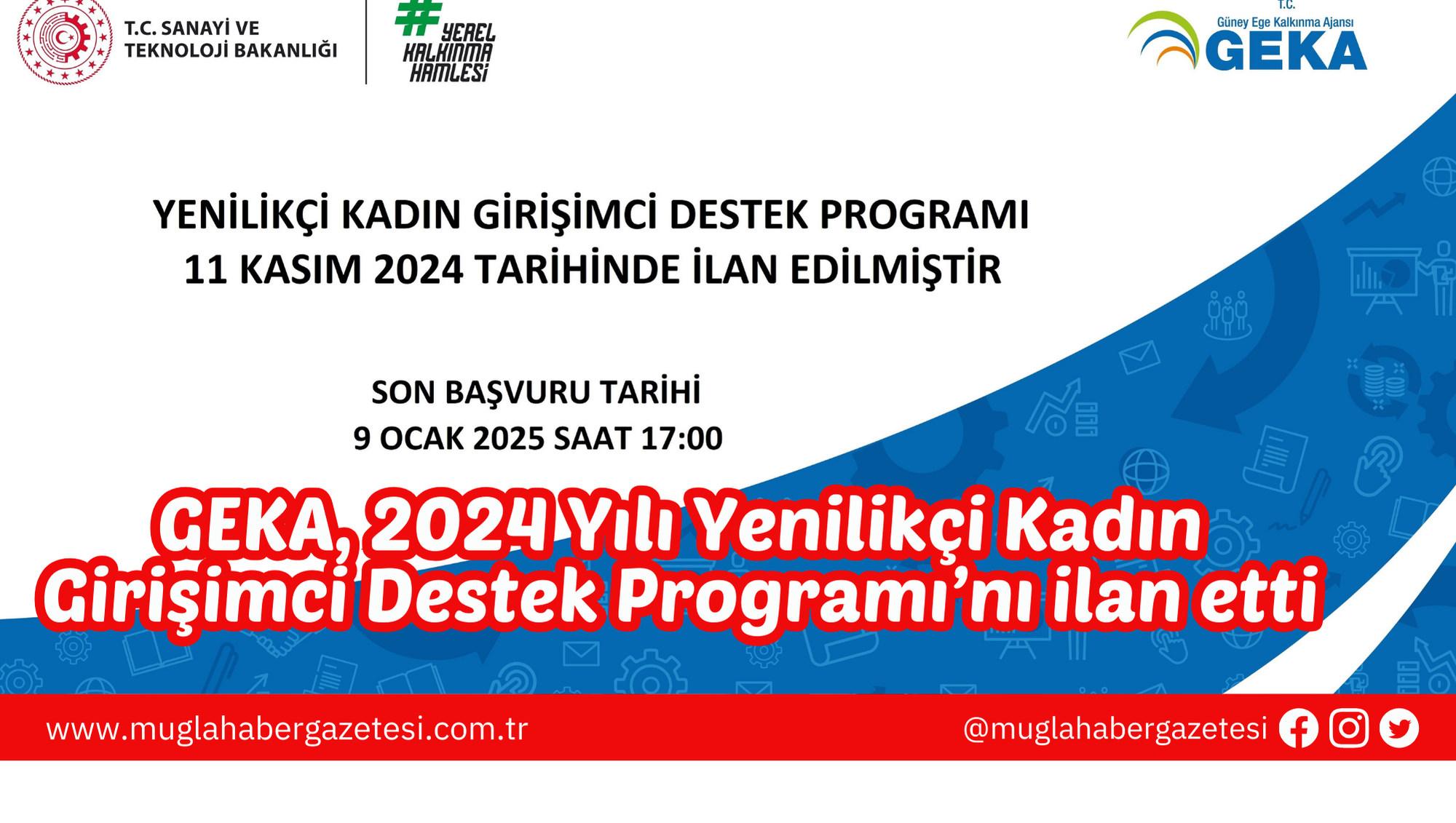 GEKA, 2024 Yılı Yenilikçi Kadın Girişimci Destek Programı’nı ilan etti