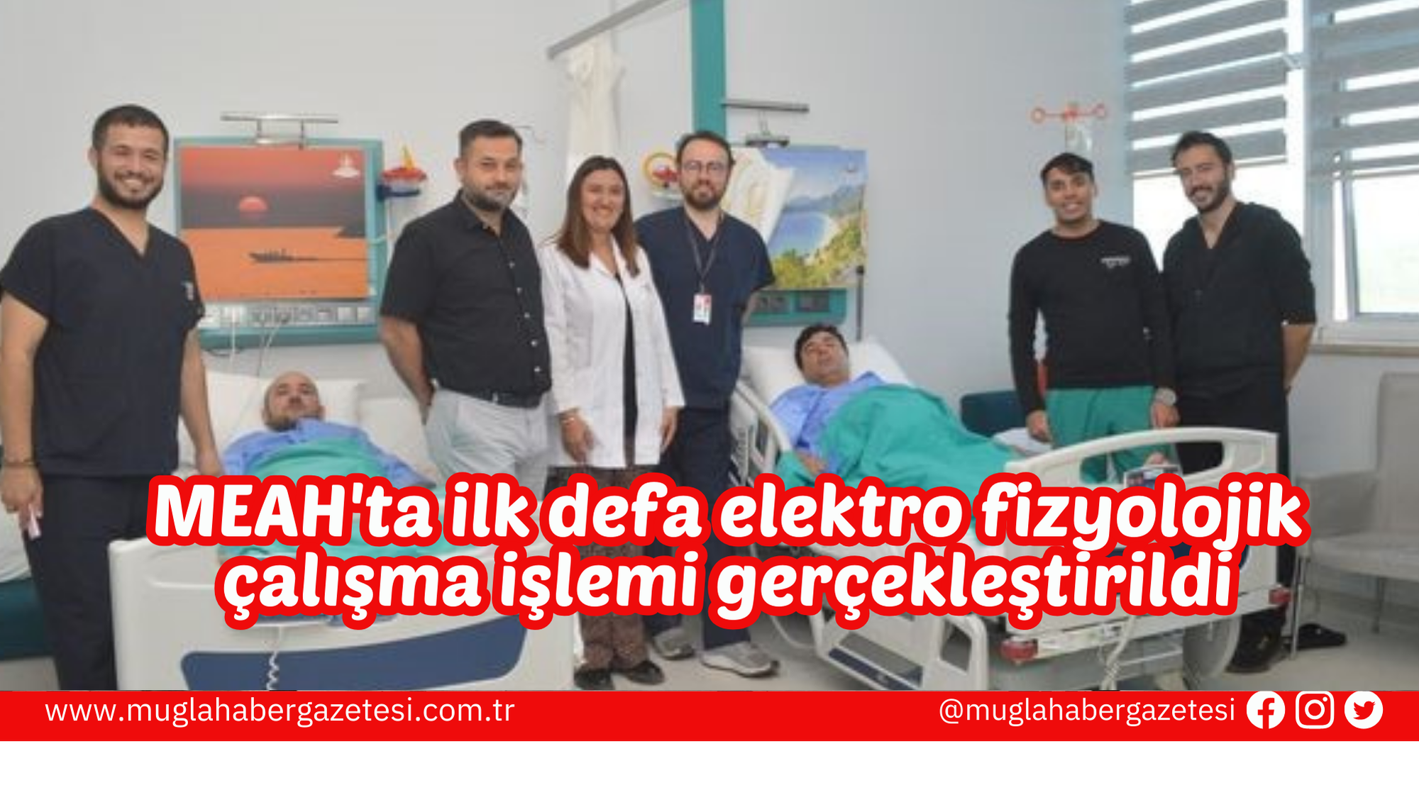 MEAH'ta ilk defa elektro fizyolojik çalışma işlemi gerçekleştirildi