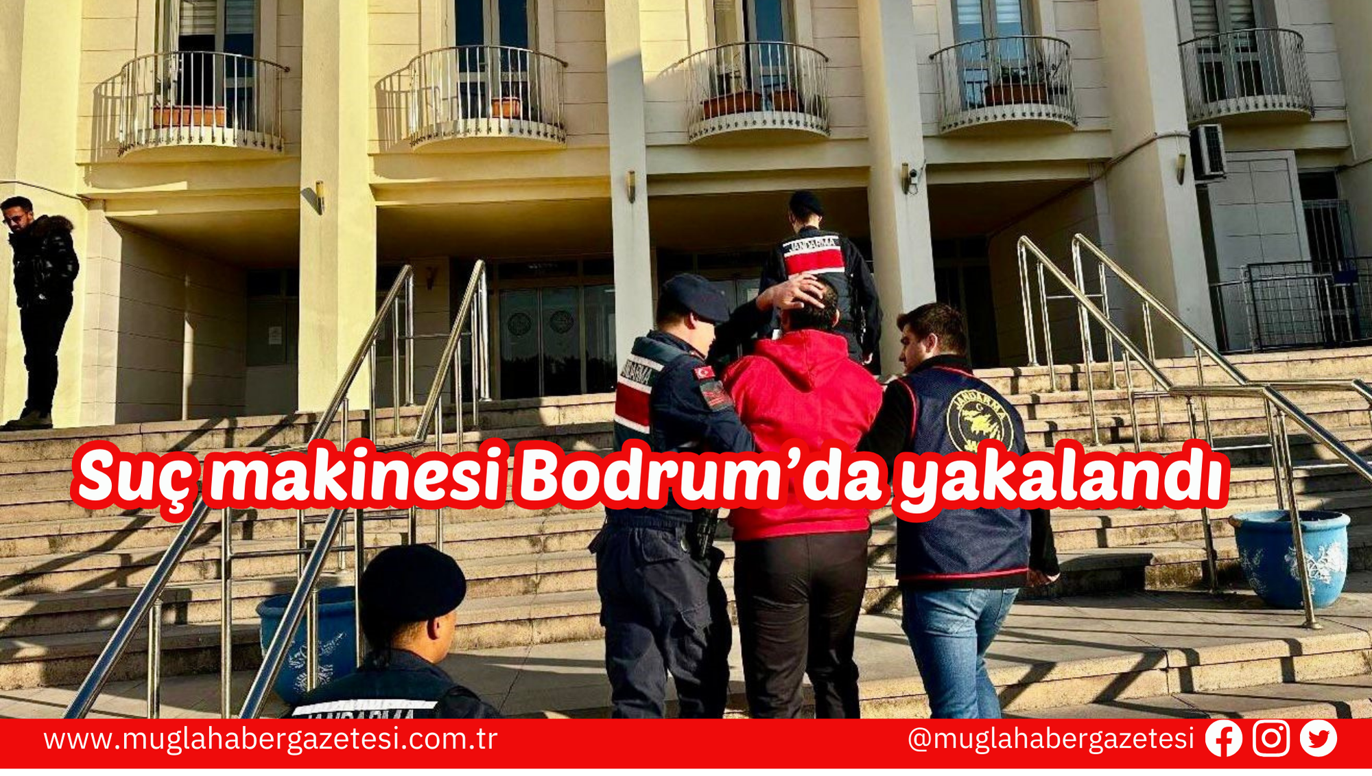 Suç makinesi Bodrum’da yakalandı