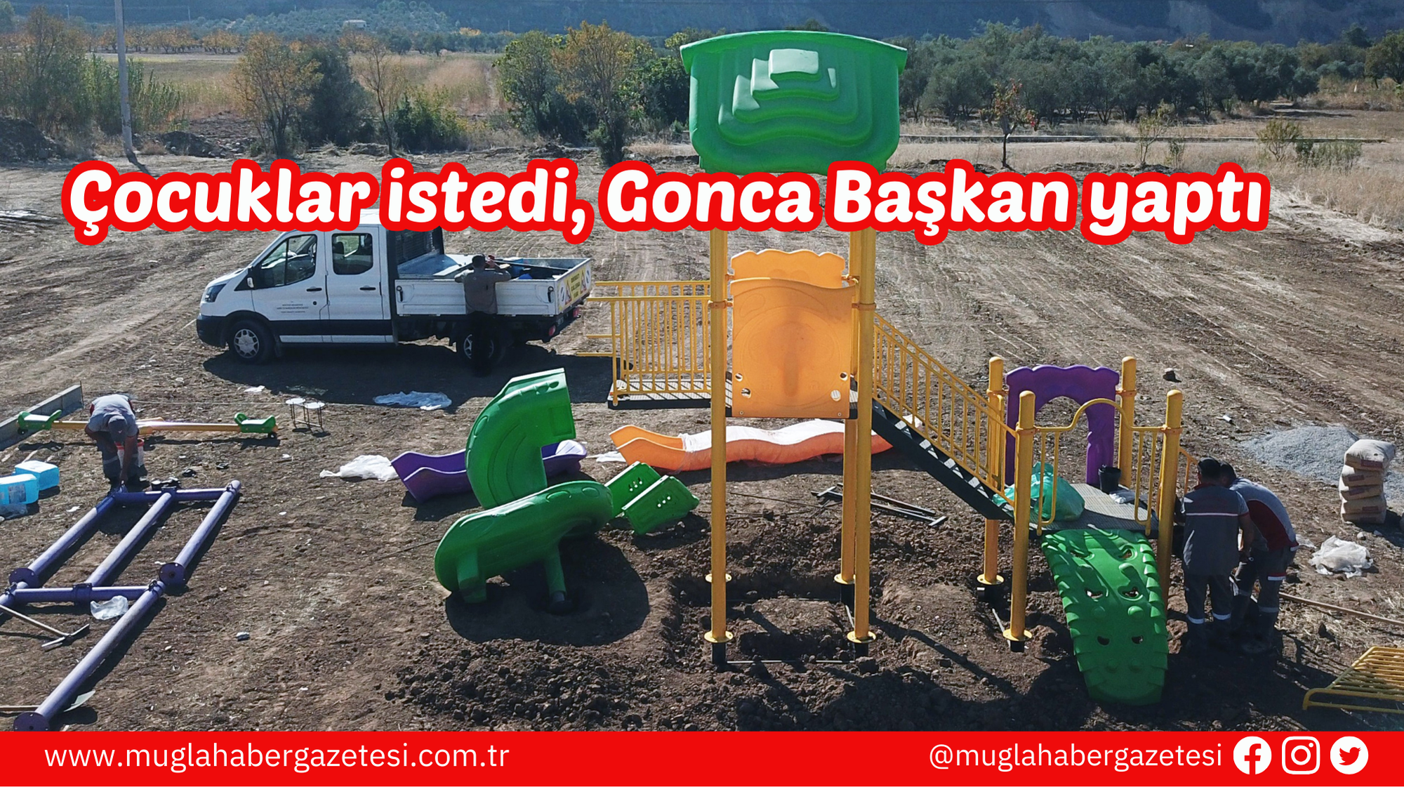 Çocuklar istedi, Gonca Başkan yaptı