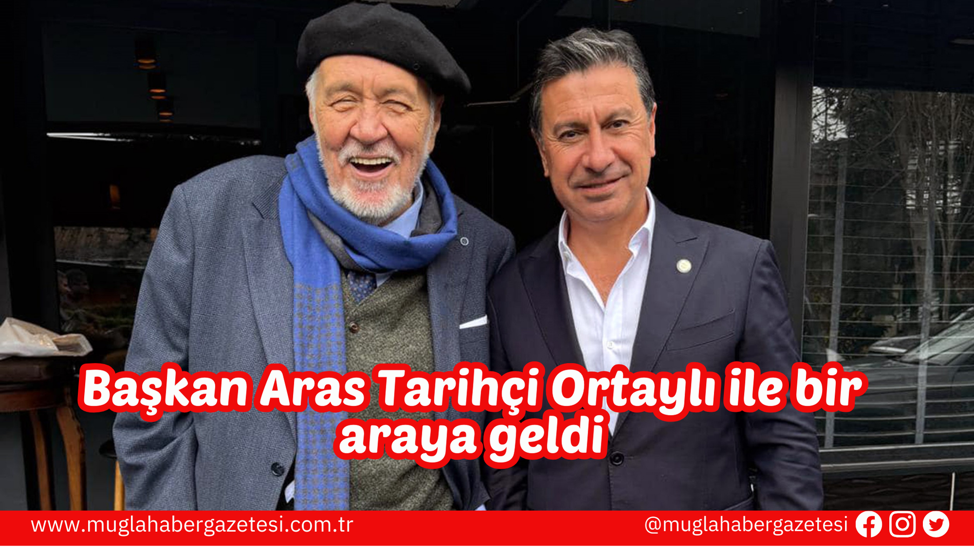 Başkan Aras Tarihçi Ortaylı ile bir araya geldi