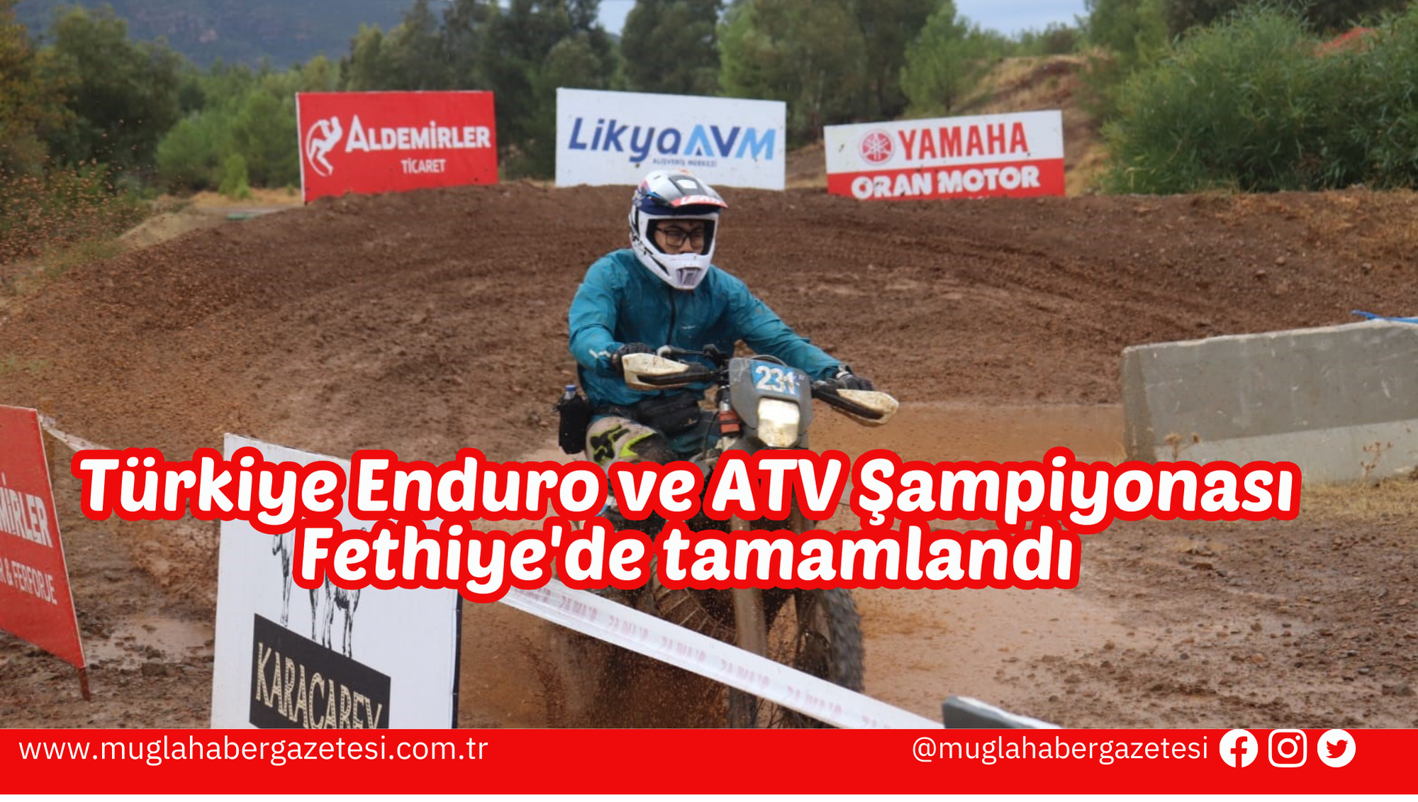 Türkiye Enduro ve ATV Şampiyonası Fethiye'de tamamlandı