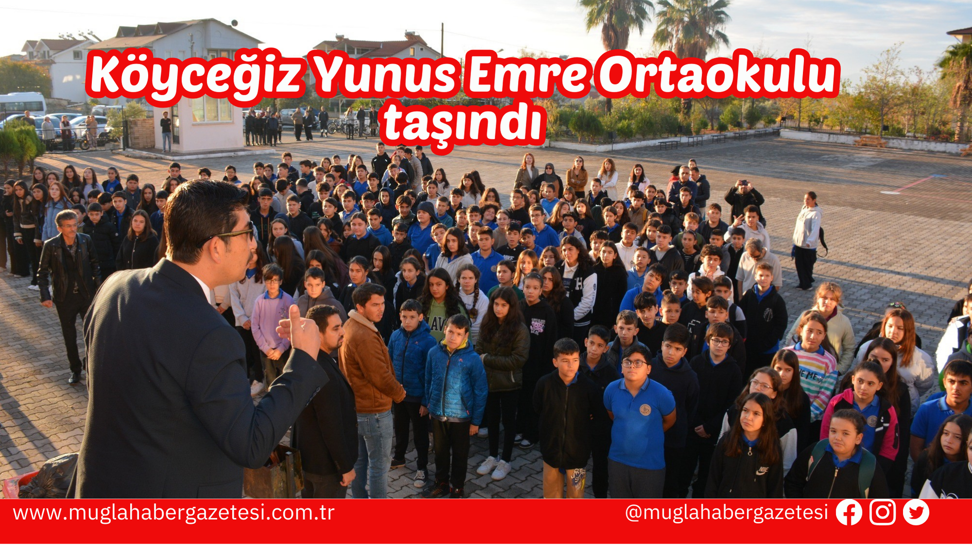 Köyceğiz Yunus Emre Ortaokulu taşındı