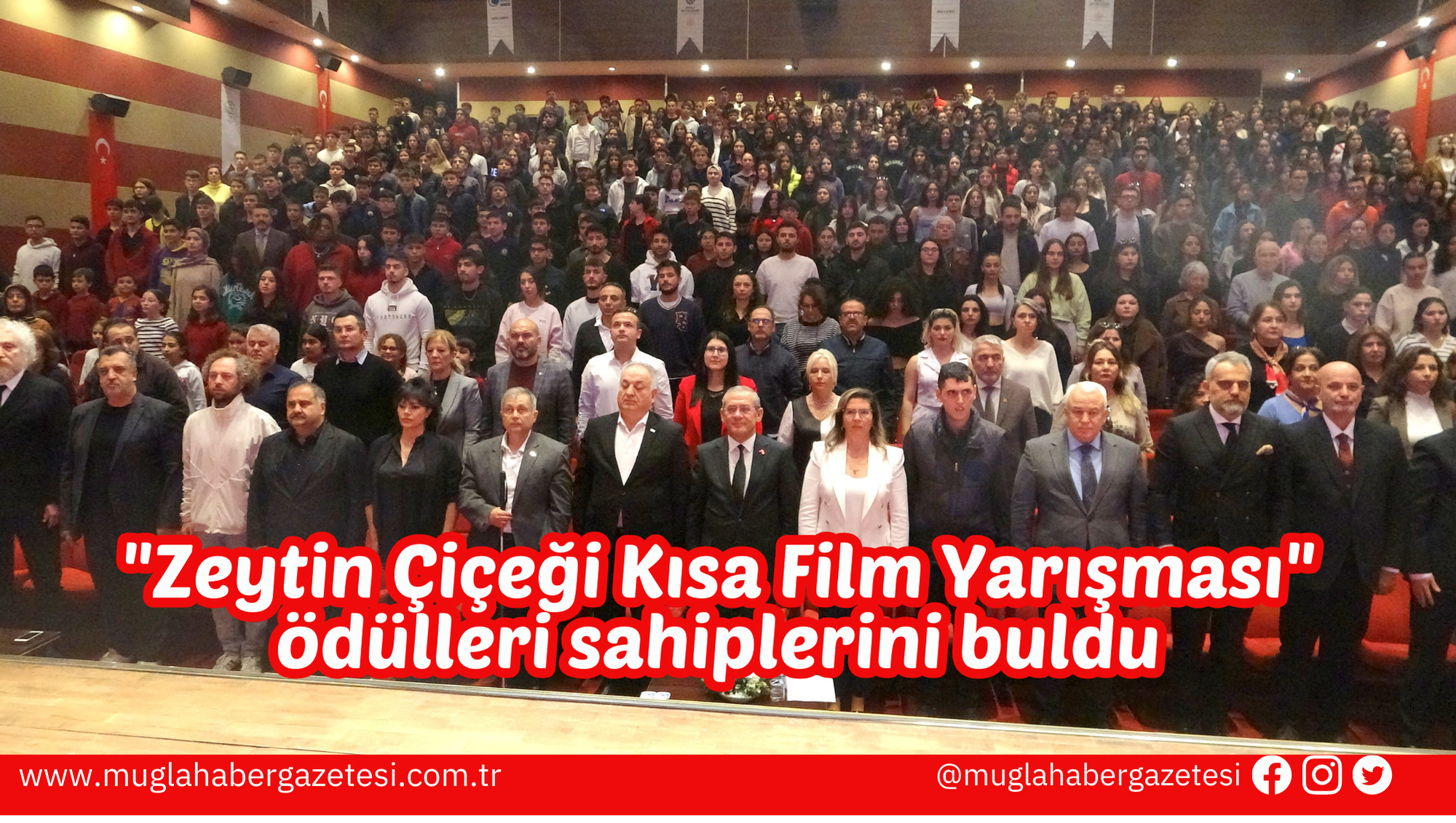 "Zeytin Çiçeği Kısa Film Yarışması" ödülleri sahiplerini buldu