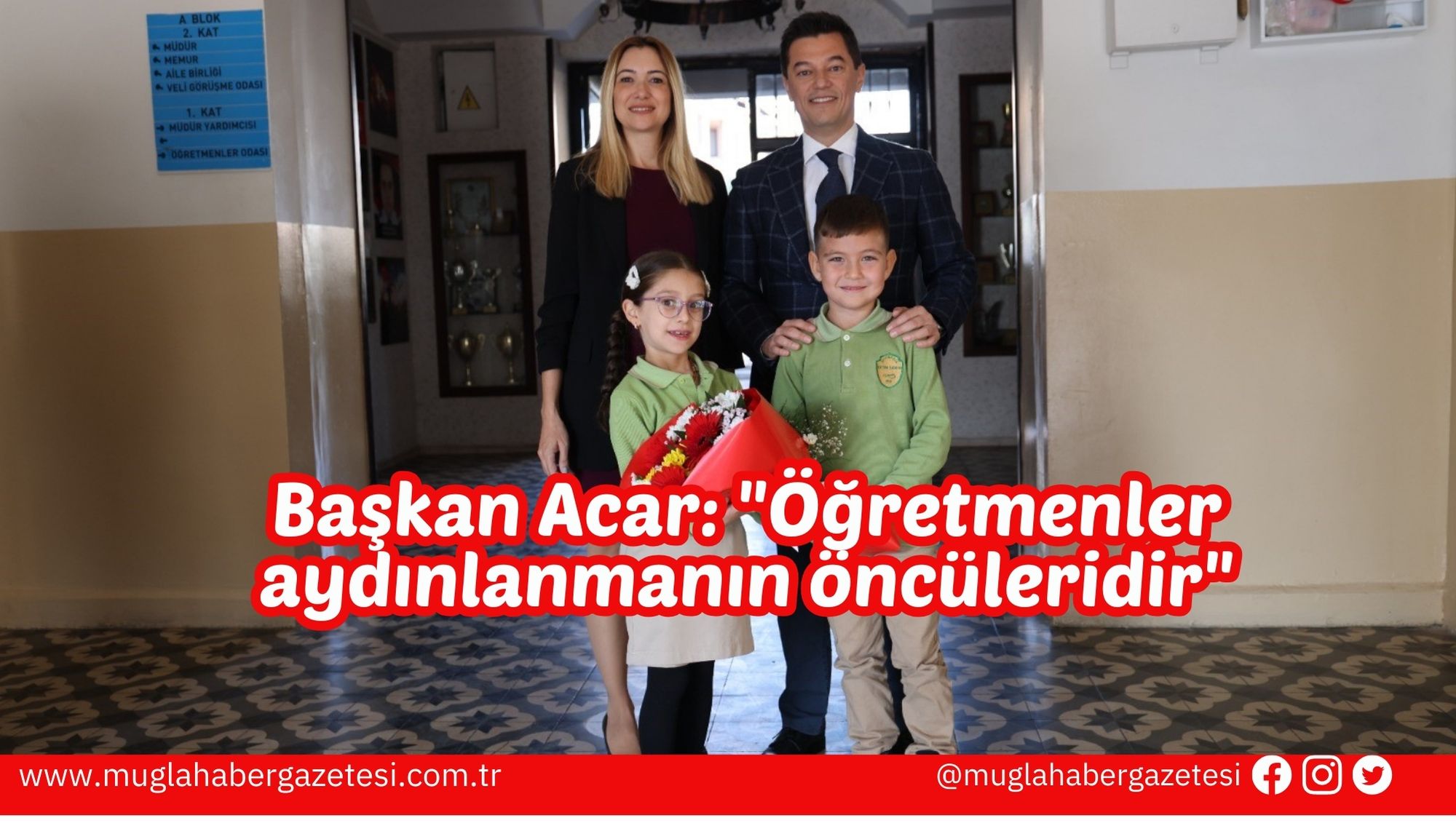 Başkan Acar: "Öğretmenler aydınlanmanın öncüleridir"