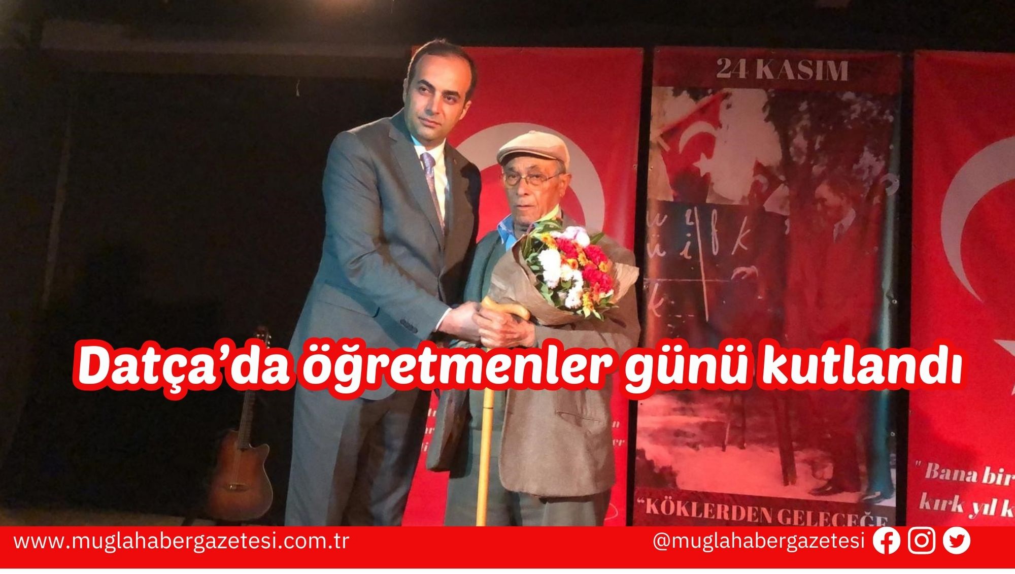 Datça’da öğretmenler günü kutlandı