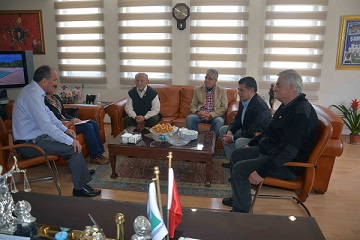 Vatan Partisi’nden Saatcı’ya ziyaret