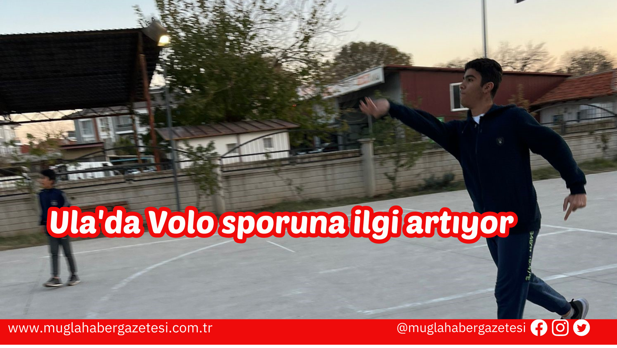 Ula'da Volo sporuna ilgi artıyor