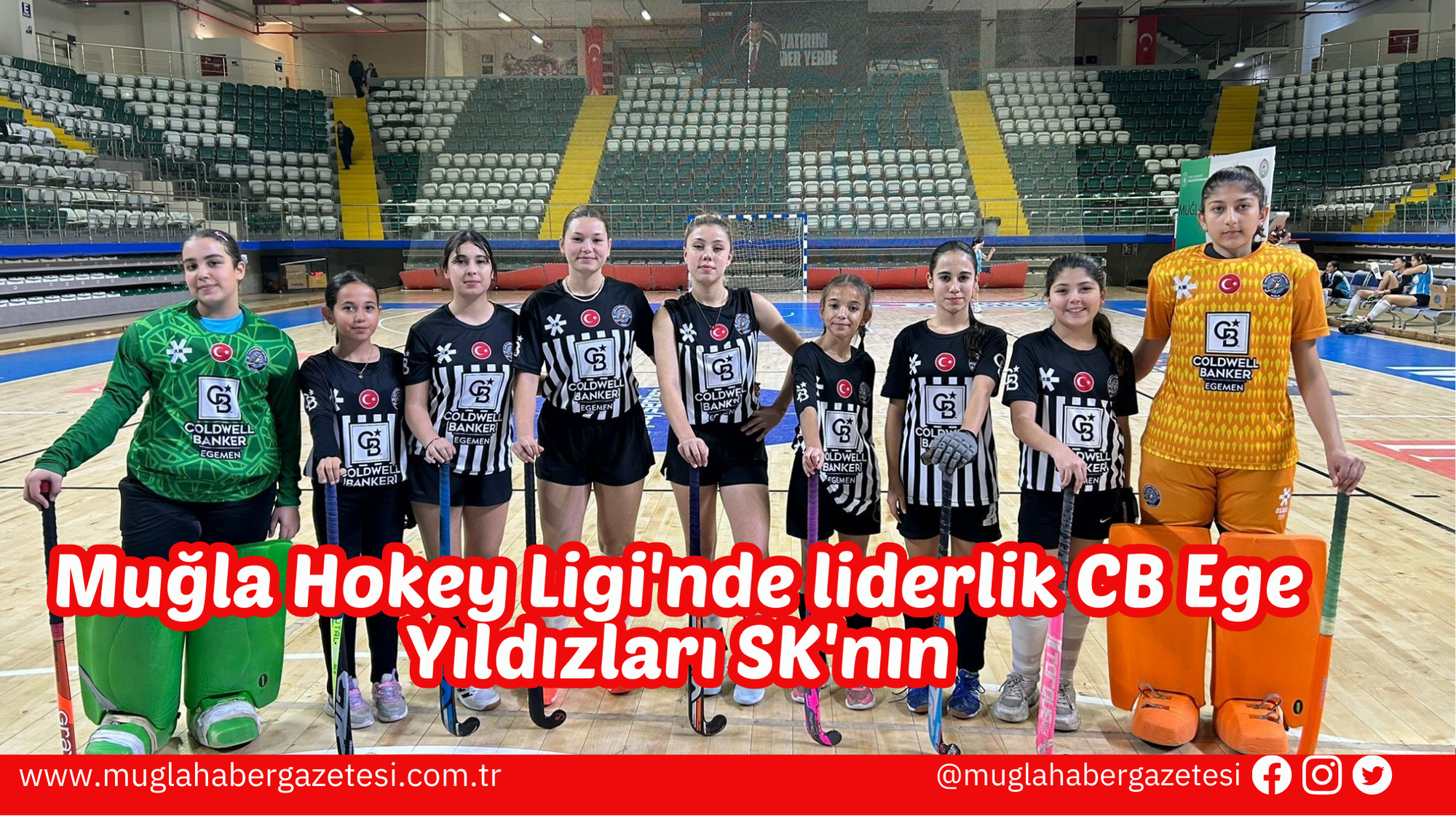 Muğla Hokey Ligi'nde liderlik CB Ege Yıldızları SK'nın