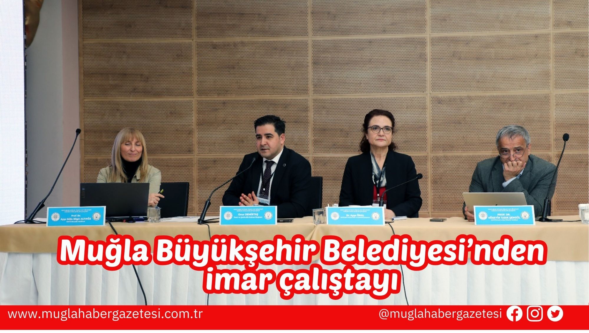 Muğla Büyükşehir Belediyesi’nden imar çalıştayı