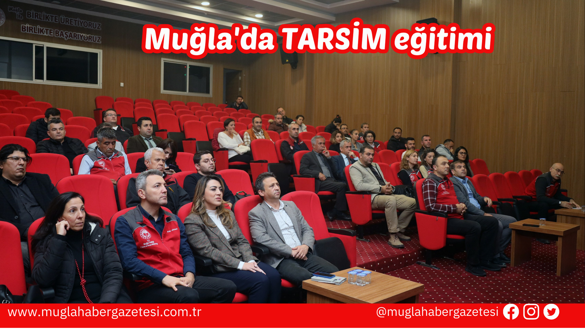 Muğla'da TARSİM eğitimi