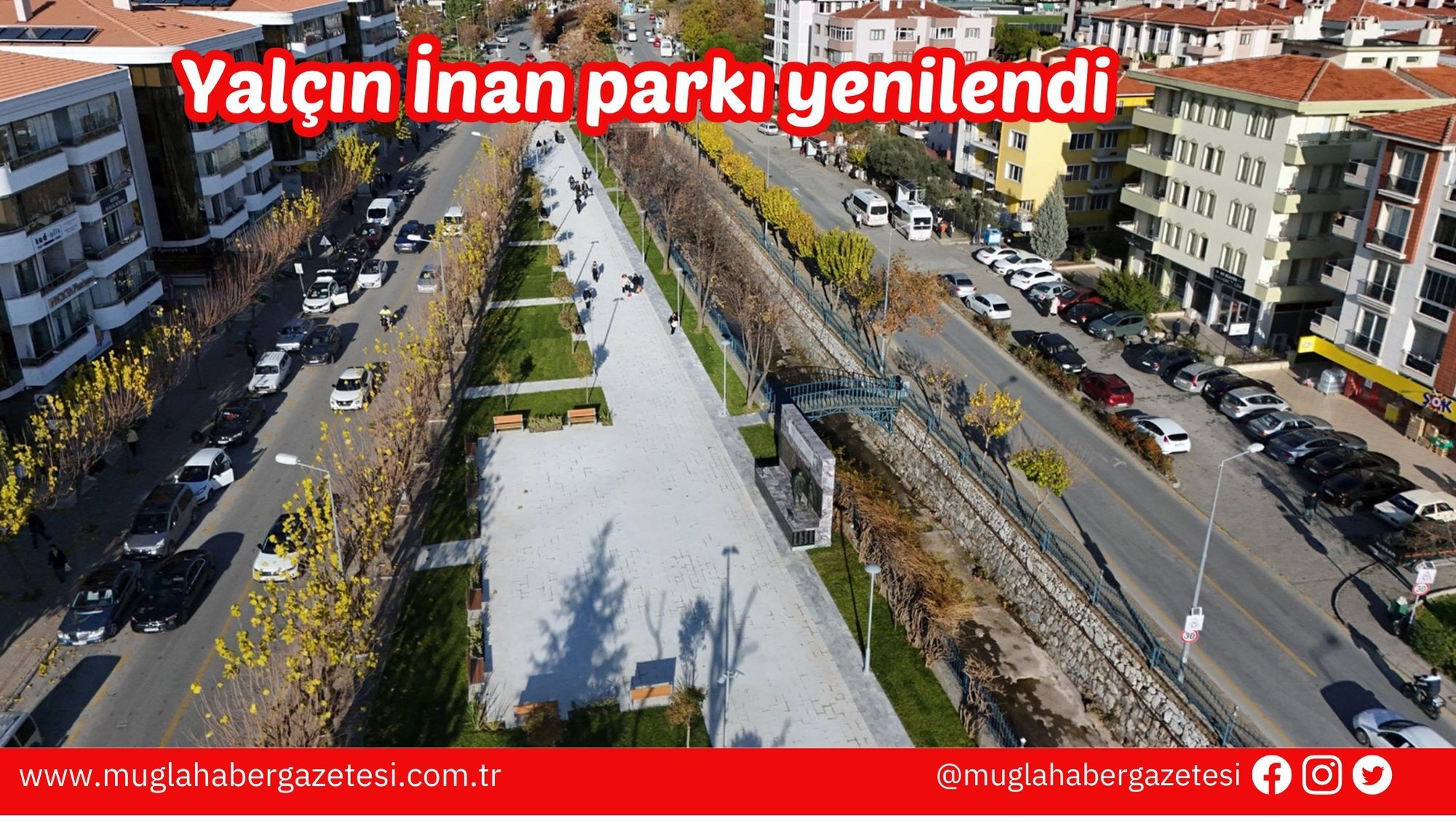 Yalçın İnan parkı yenilendi