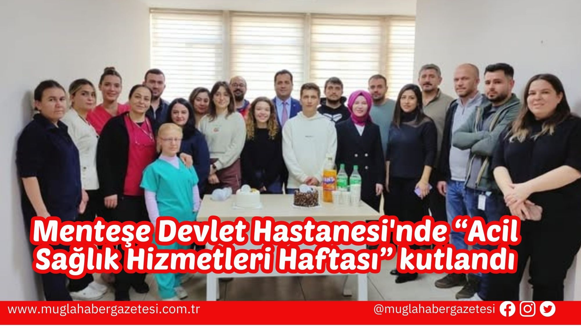 Menteşe Devlet Hastanesi'nde “Acil Sağlık Hizmetleri Haftası” kutlandı