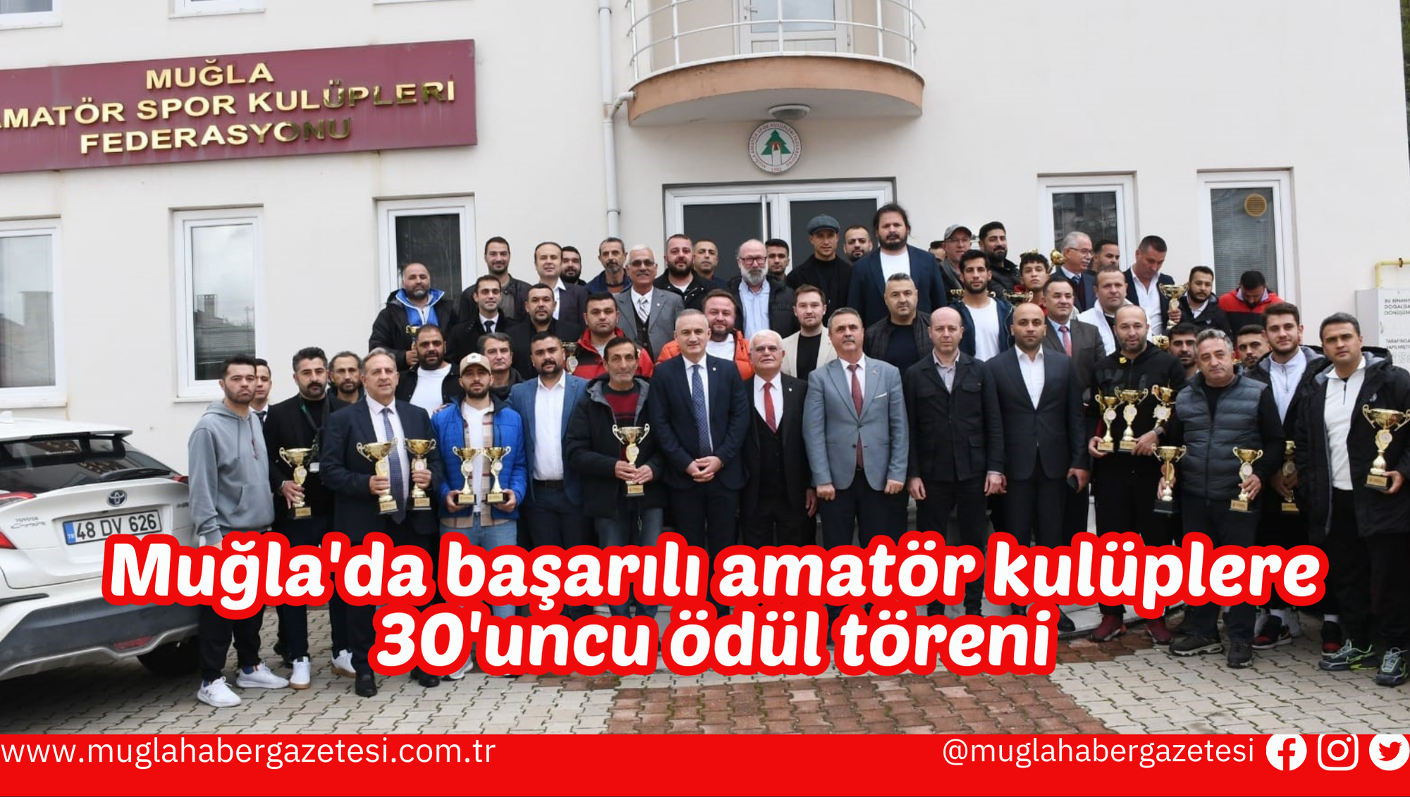 Muğla'da başarılı amatör kulüplere 30'uncu ödül töreni