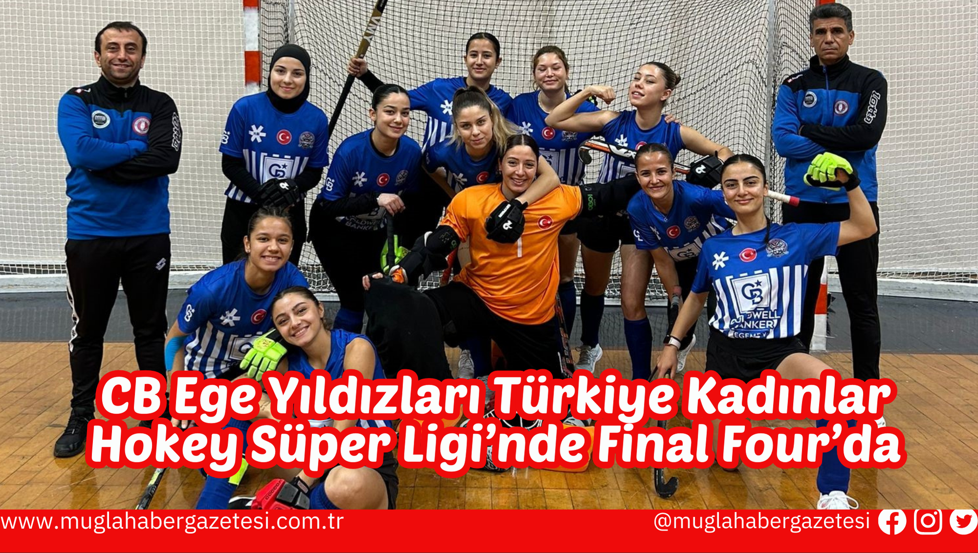 CB Ege Yıldızları Türkiye Kadınlar Hokey Süper Ligi’nde Final Four’da