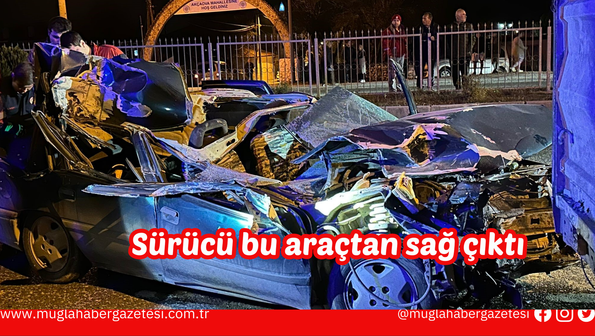 Sürücü bu araçtan sağ çıktı