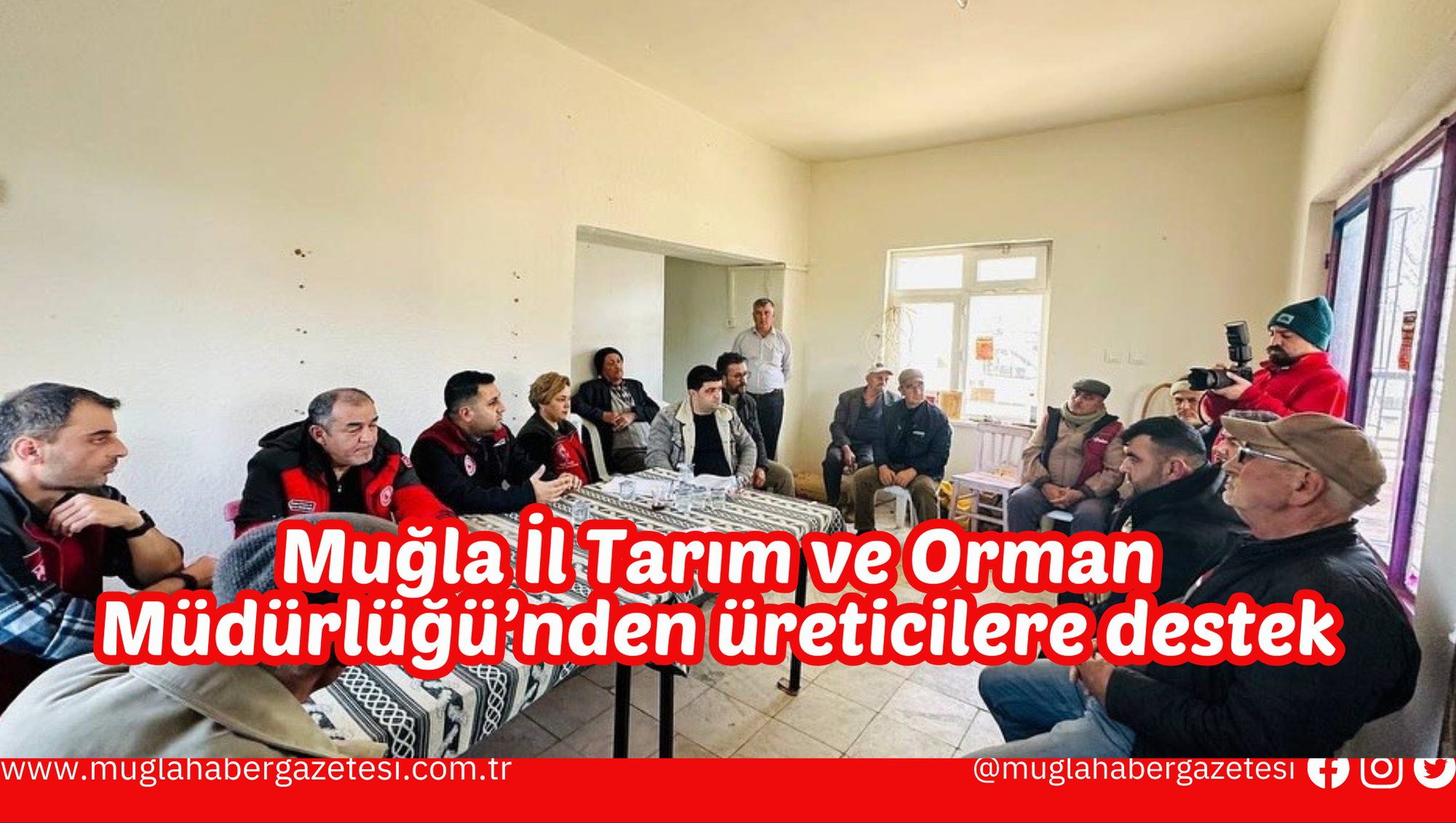 Muğla İl Tarım ve Orman Müdürlüğü’nden üreticilere destek