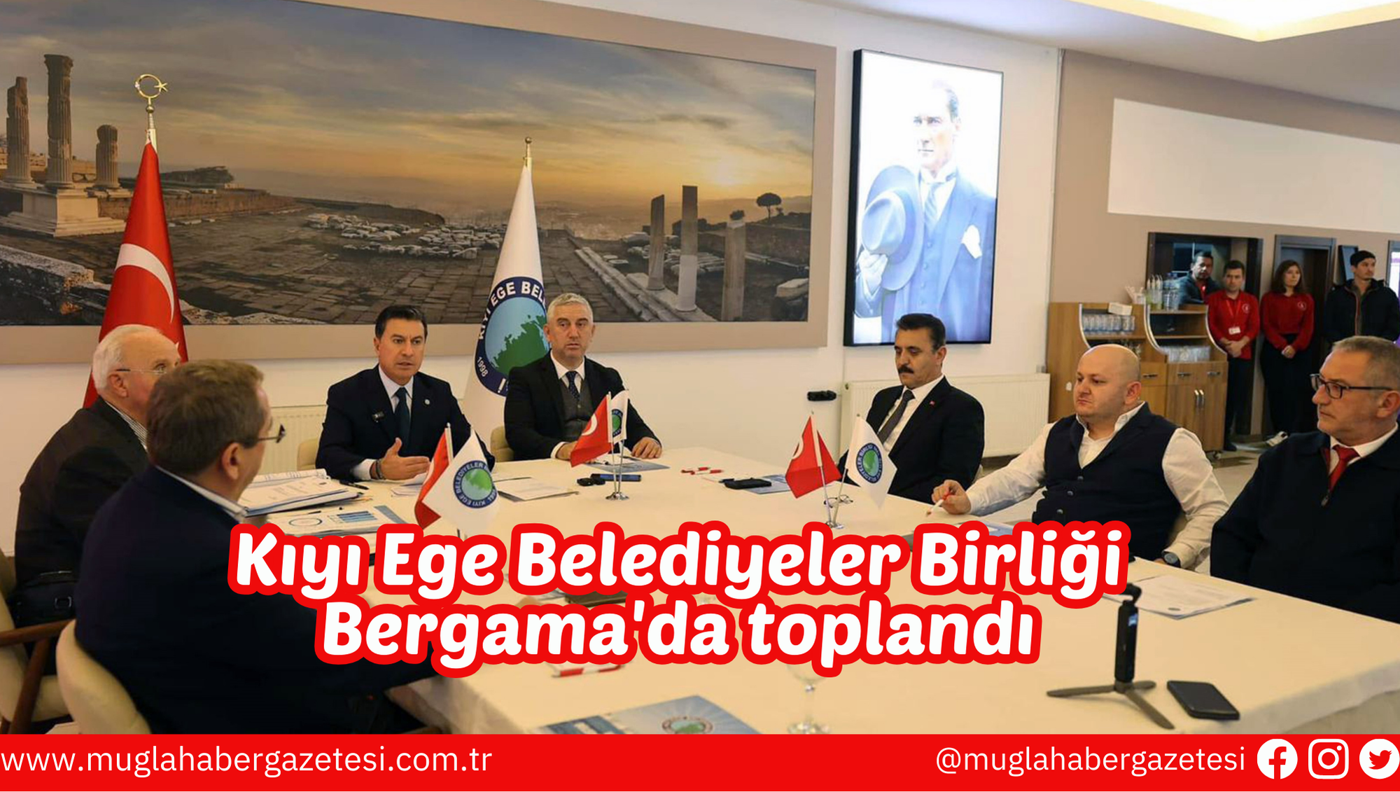 Kıyı Ege Belediyeler Birliği Bergama'da toplandı