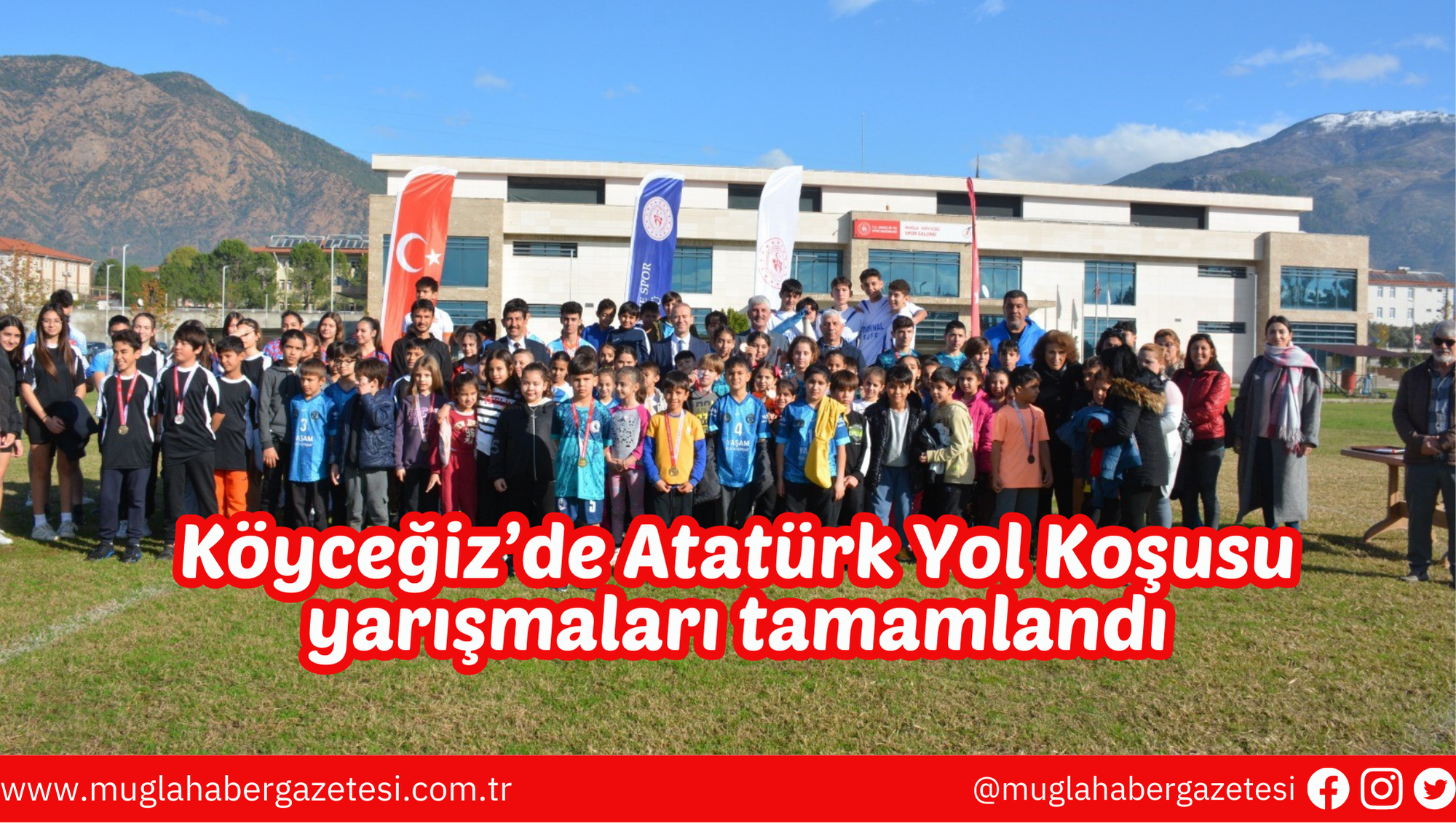 Köyceğiz’de Atatürk Yol Koşusu yarışmaları tamamlandı