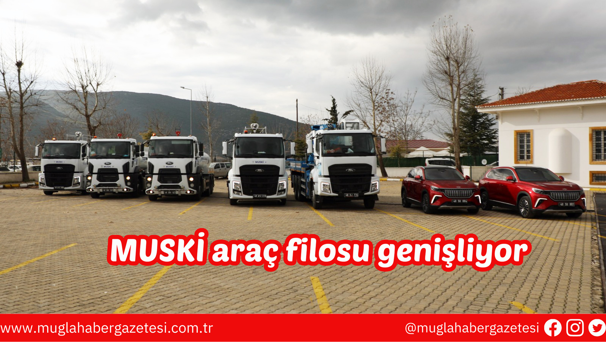 MUSKİ araç filosu genişliyor