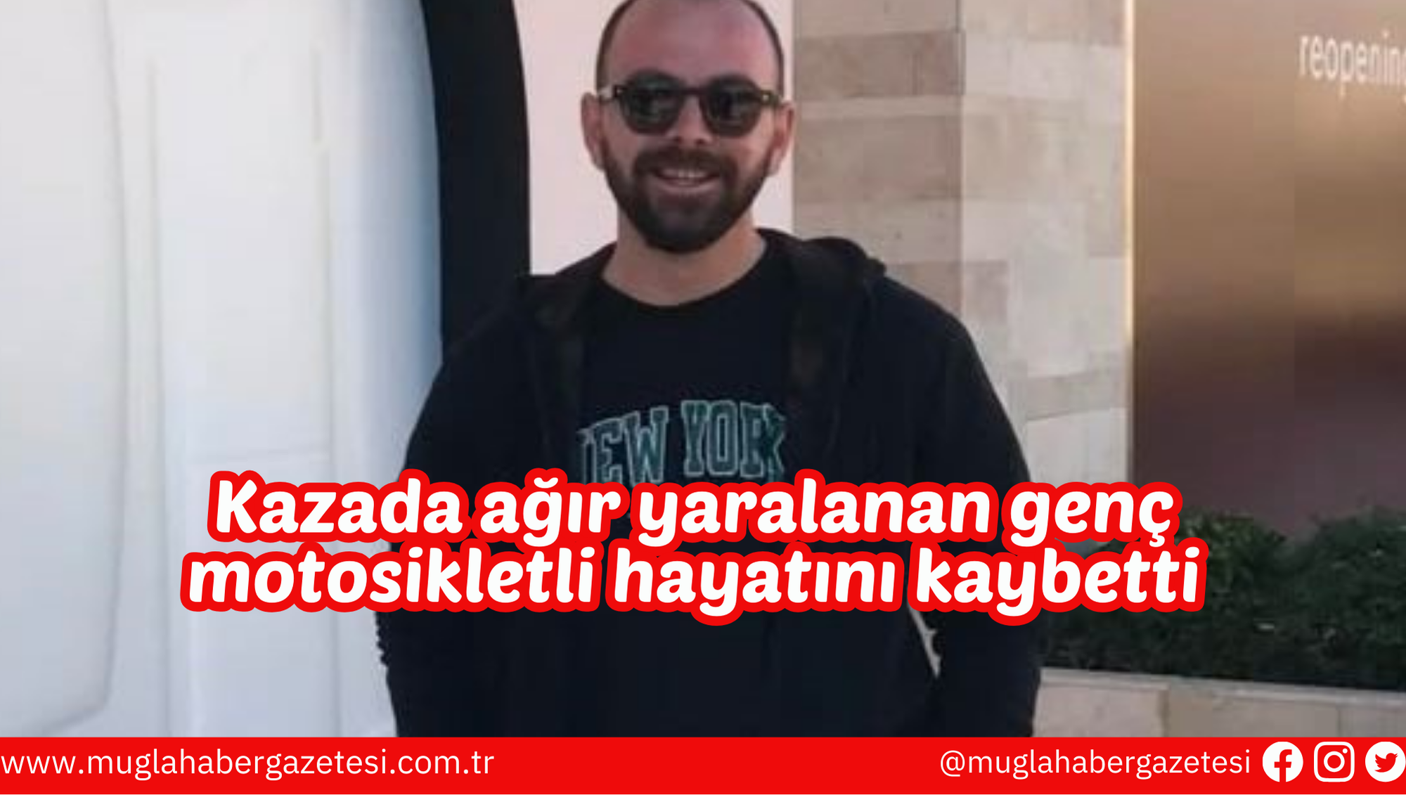 Kazada ağır yaralanan genç motosikletli hayatını kaybetti