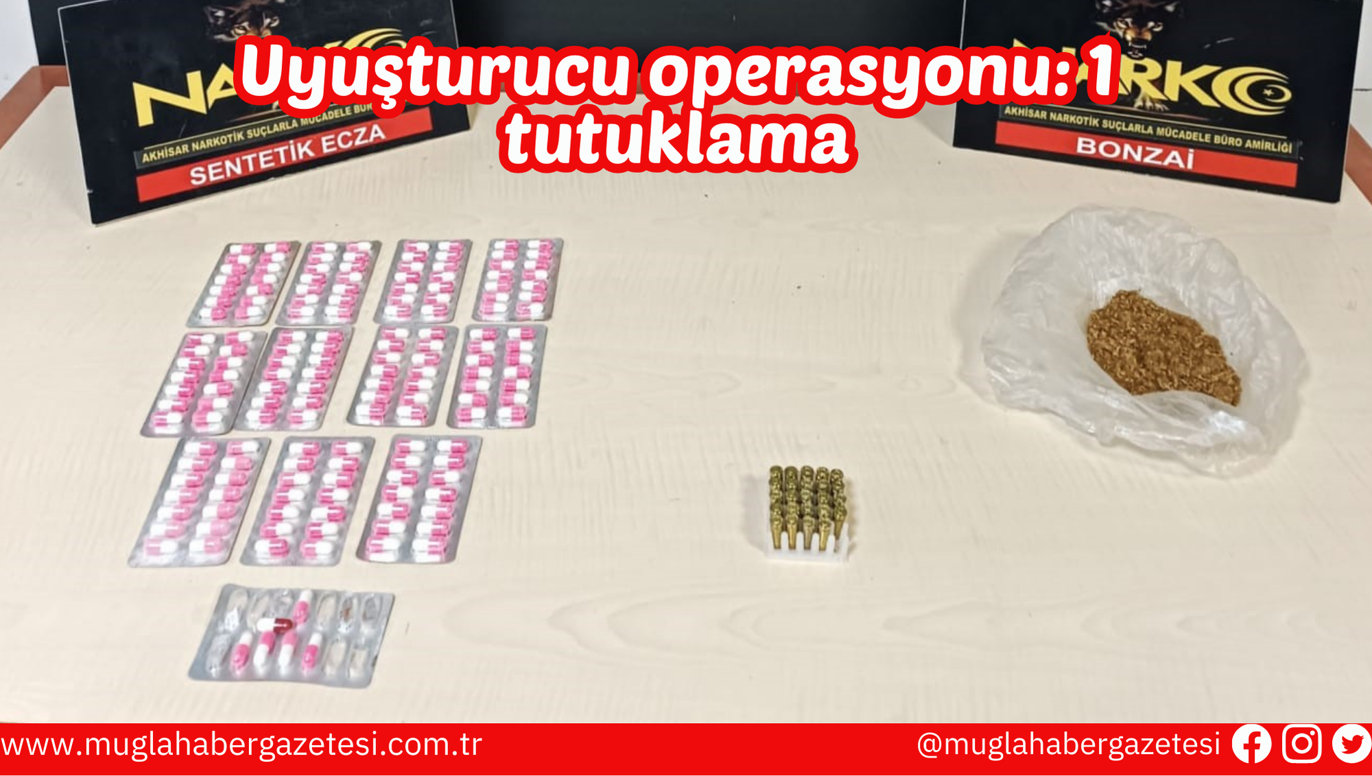 Uyuşturucu operasyonu: 1 tutuklama