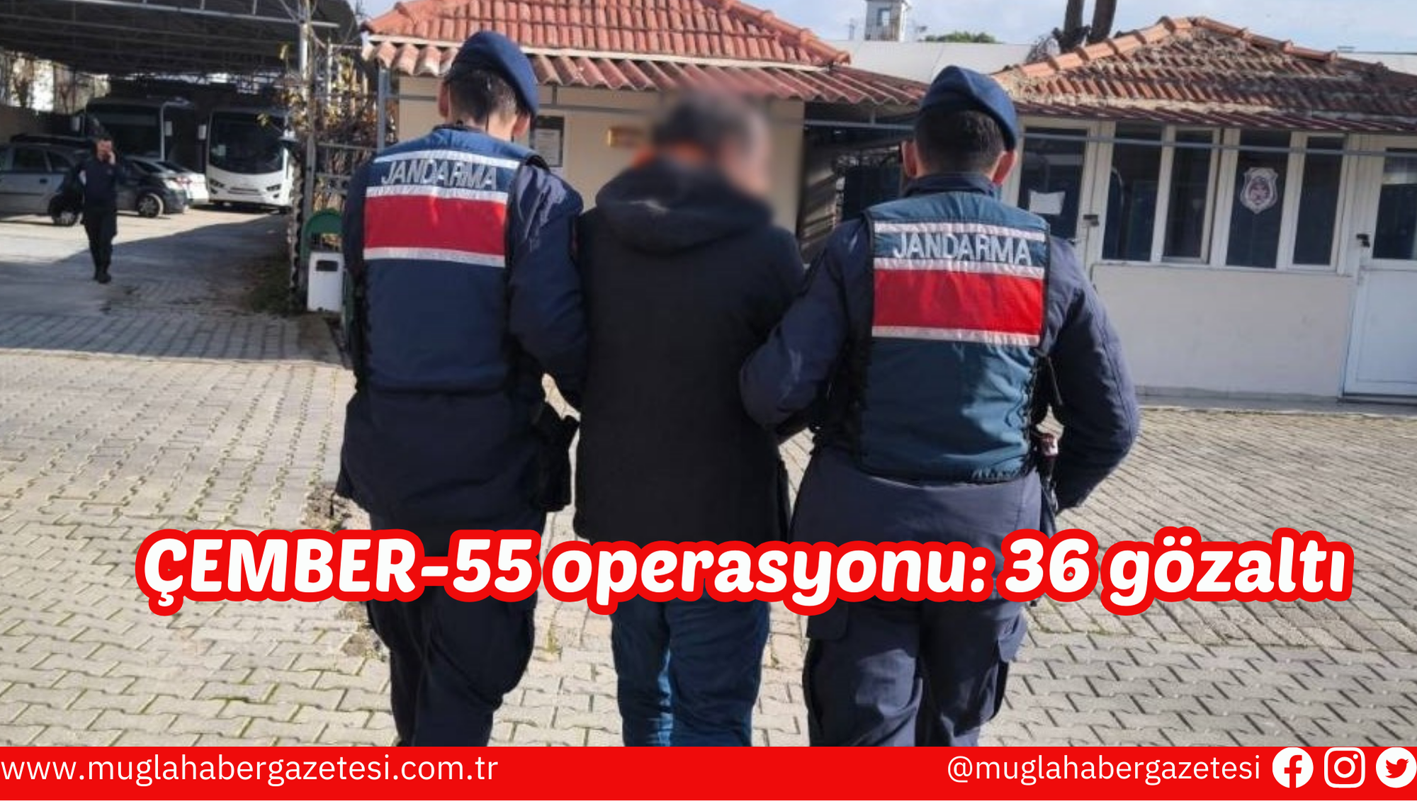 ÇEMBER-55 operasyonu: 36 gözaltı