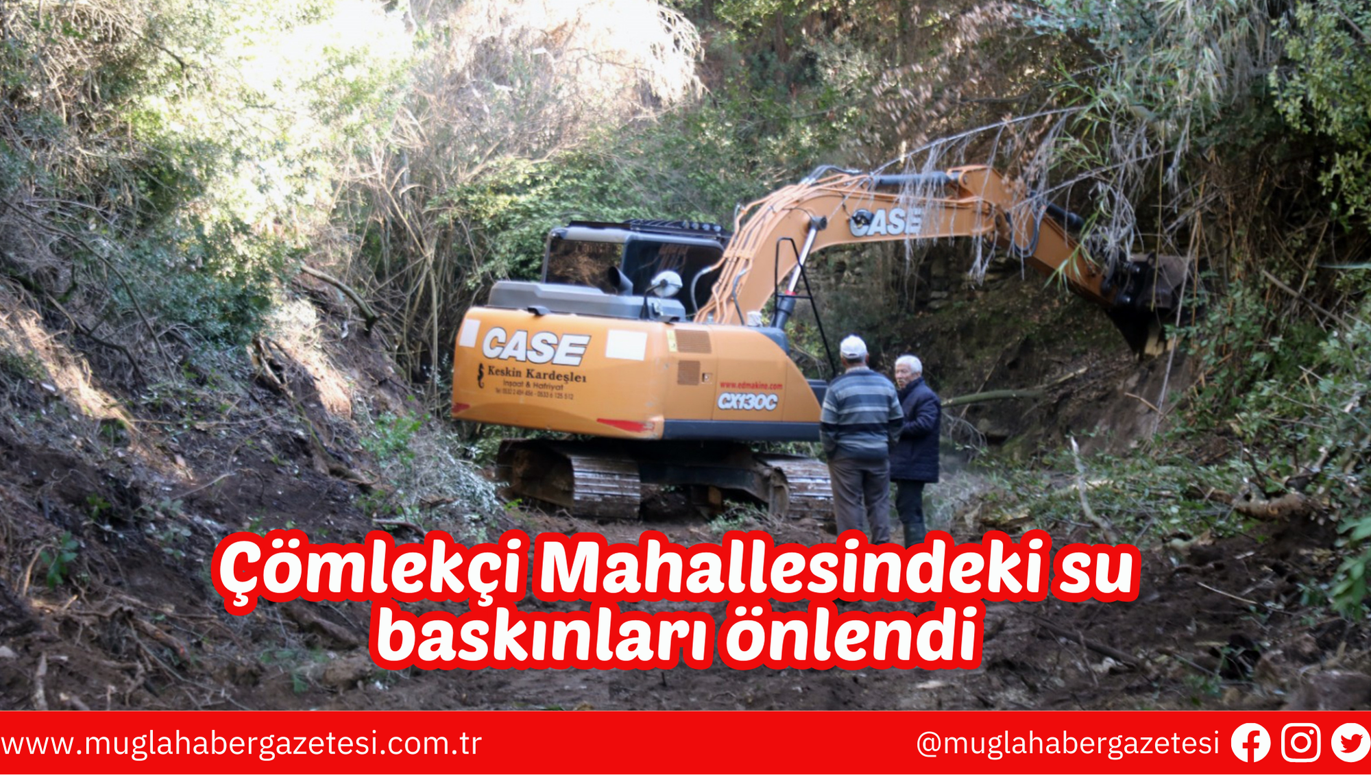 Çömlekçi Mahallesindeki su baskınları önlendi