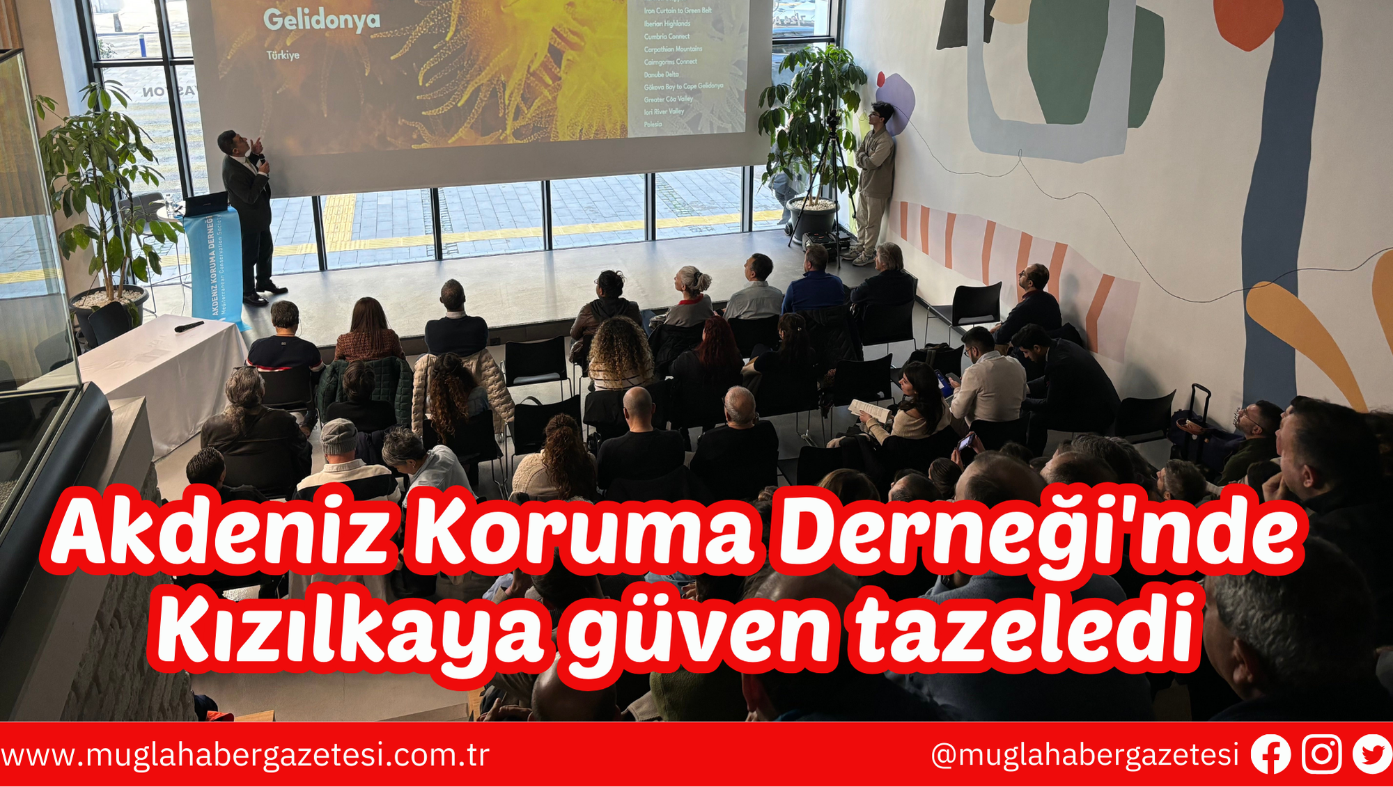 Akdeniz Koruma Derneği'nde Kızılkaya güven tazeledi