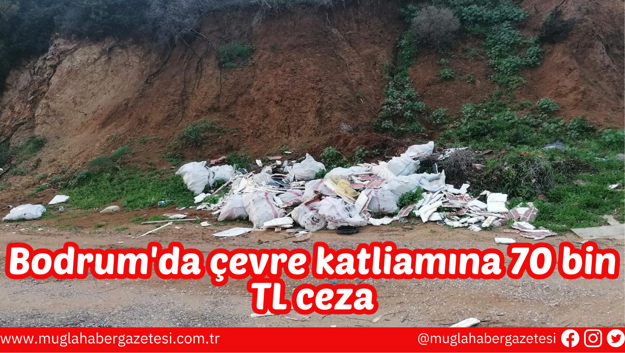 Bodrum'da çevre katliamına 70 bin TL ceza