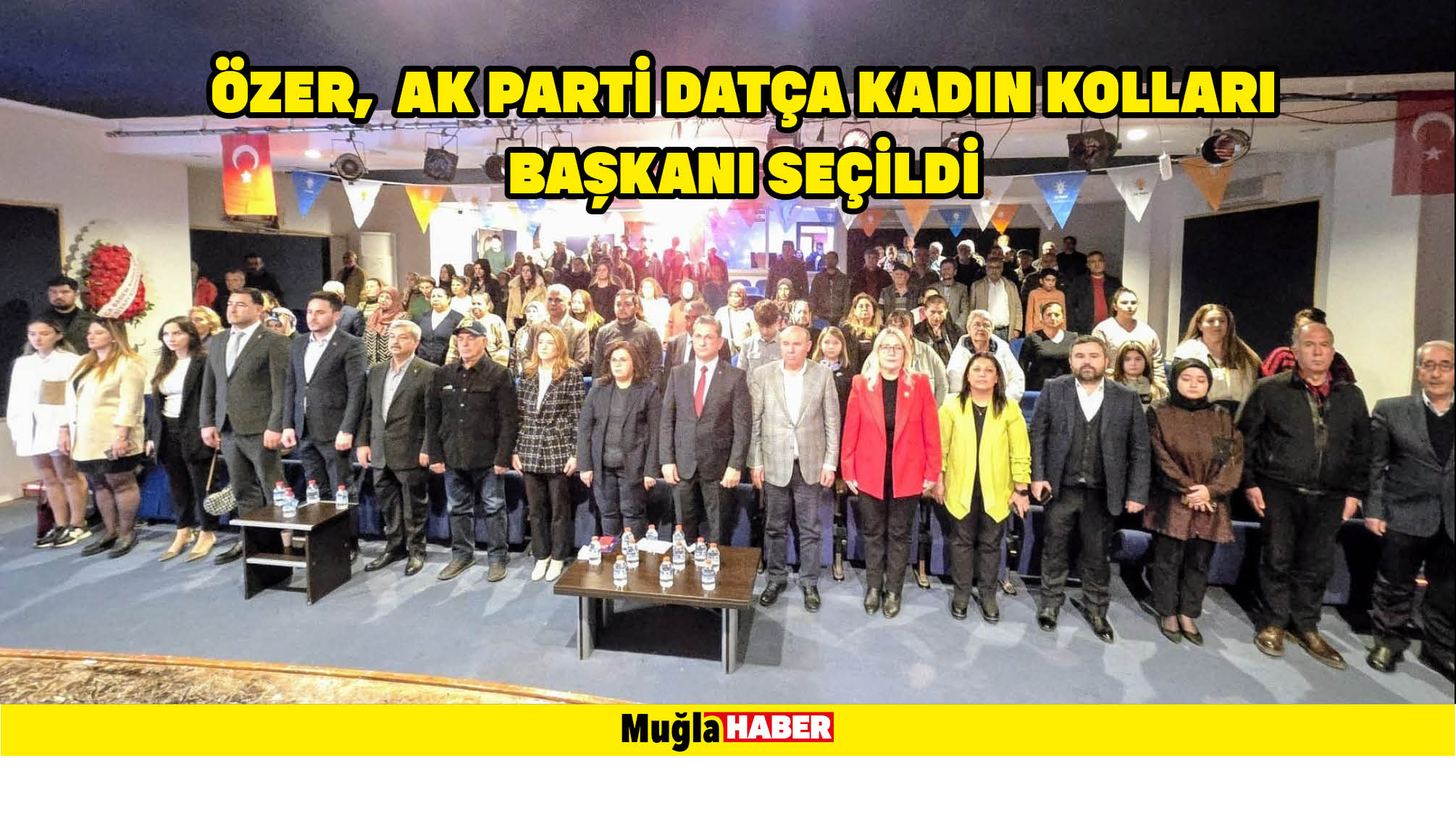 Özer,  AK Parti Datça Kadın Kolları Başkanı seçildi