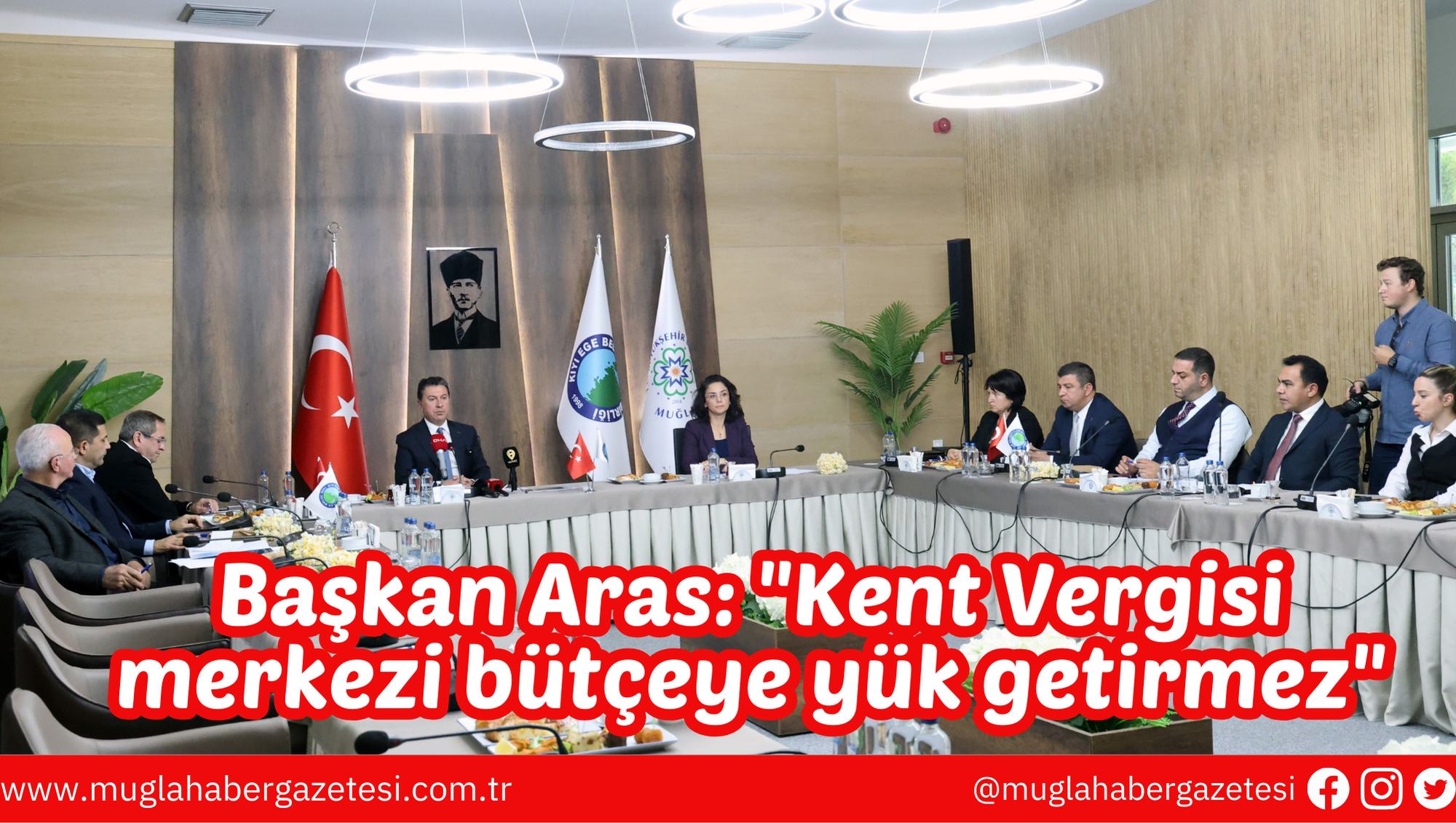 Başkan Aras: "Kent Vergisi merkezi bütçeye yük getirmez"