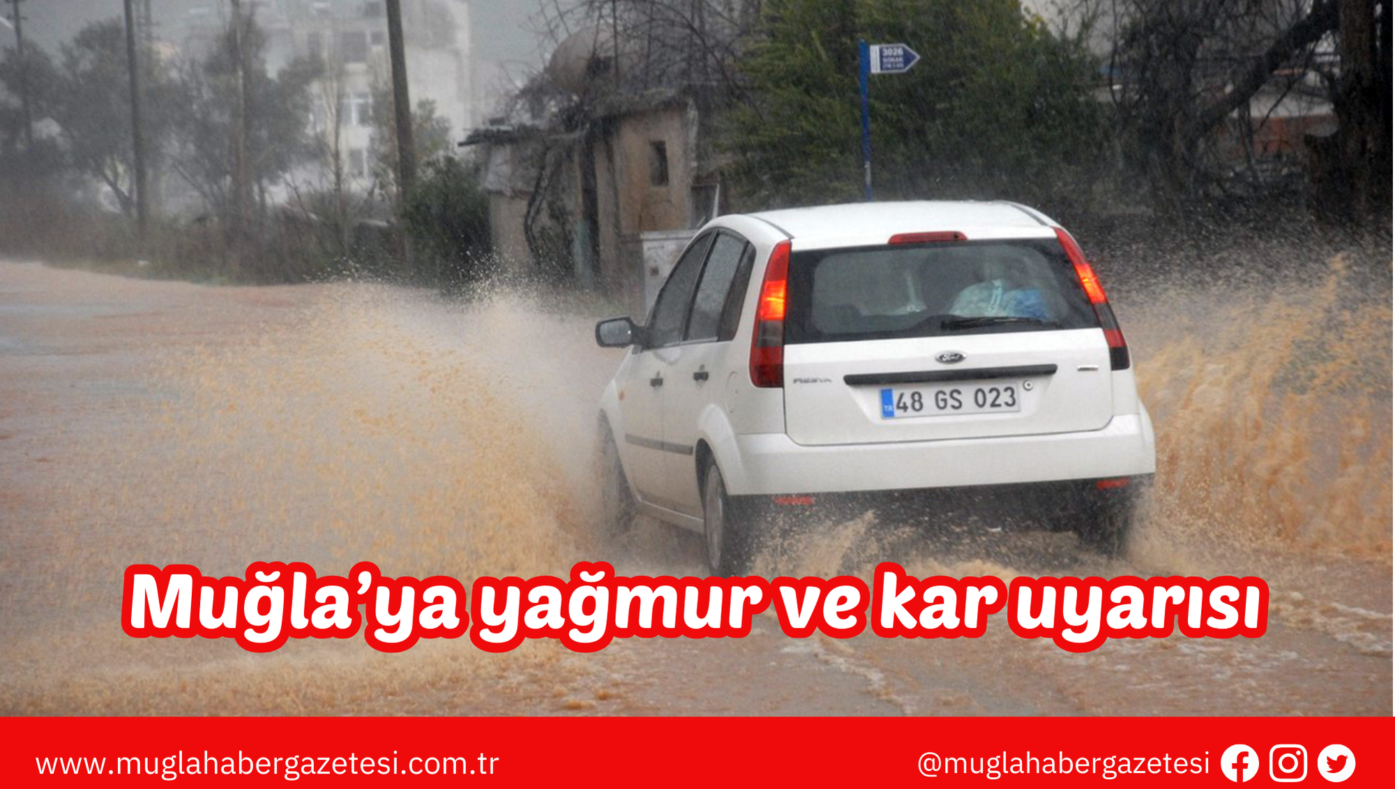 Muğla’ya yağmur ve kar uyarısı