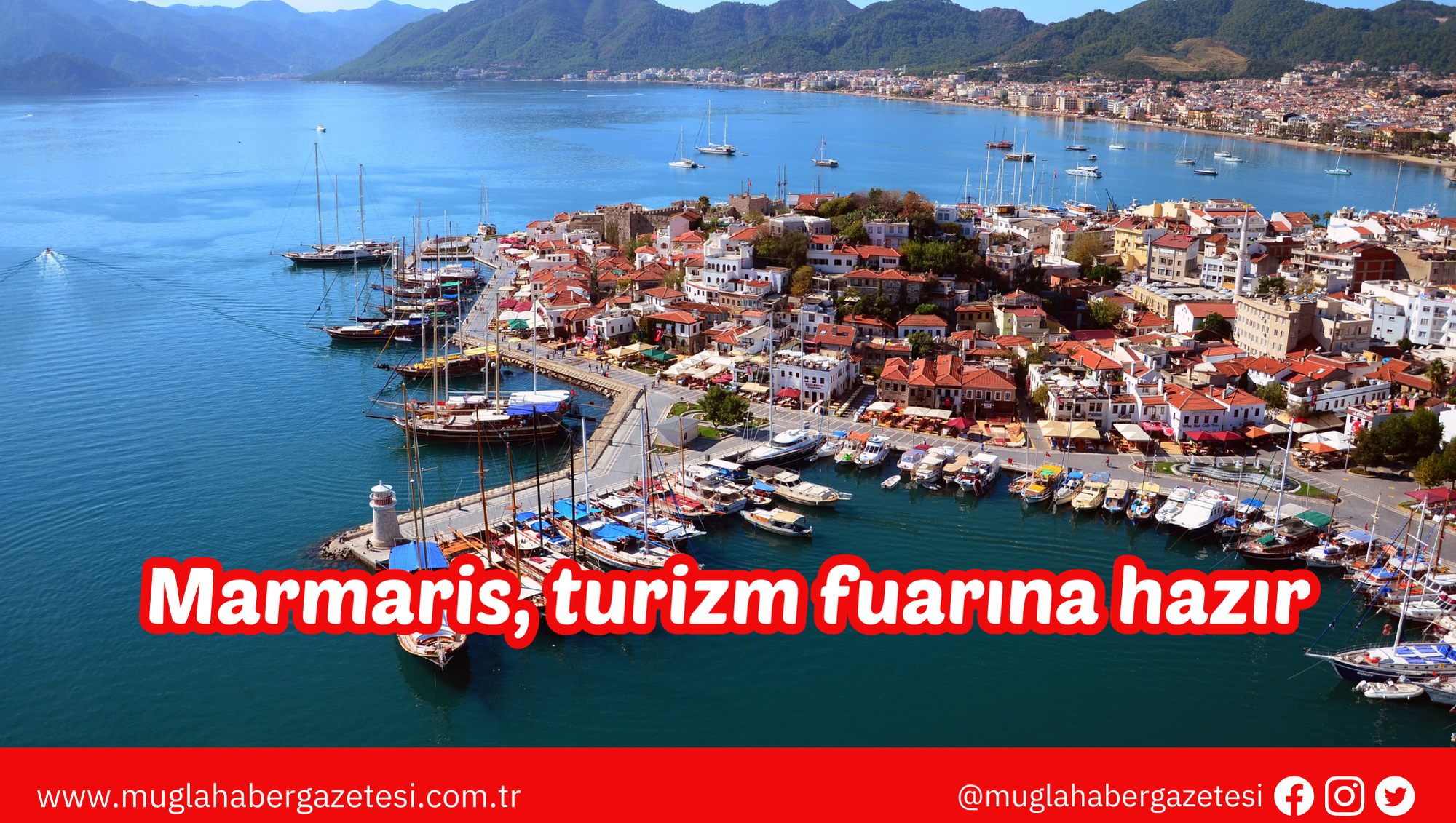 Marmaris, turizm fuarına hazır