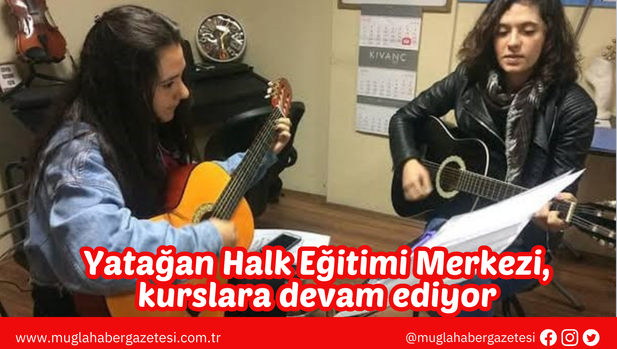 Yatağan Halk Eğitimi Merkezi, kurslara devam ediyor