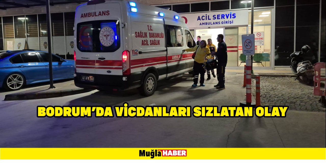 BODRUM'DA VİCDANLARI SIZLATAN OLAY