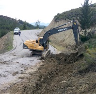 Büyükşehir’den güvenli yol çalışması