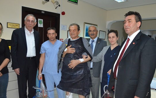 Vekillerden Şaşmaz’a ziyaret