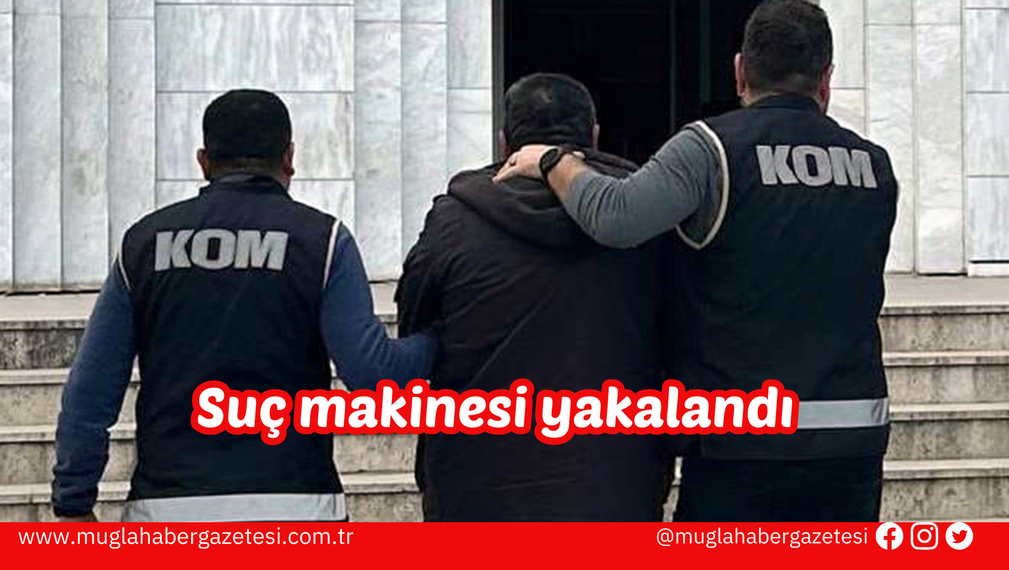 Suç makinesi yakalandı