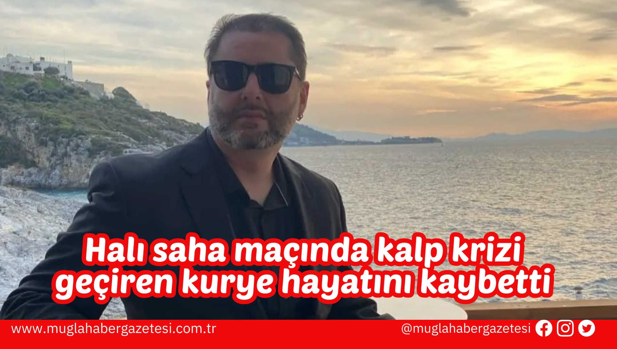 Halı saha maçında kalp krizi geçiren kurye hayatını kaybetti