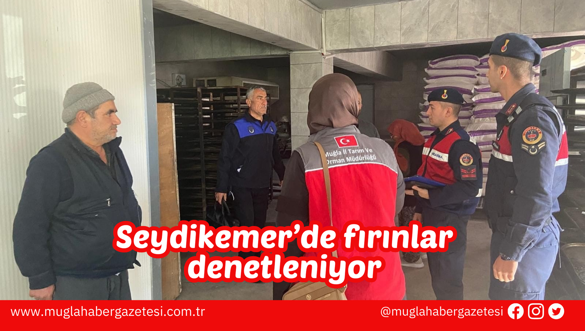 Seydikemer’de fırınlar denetleniyor